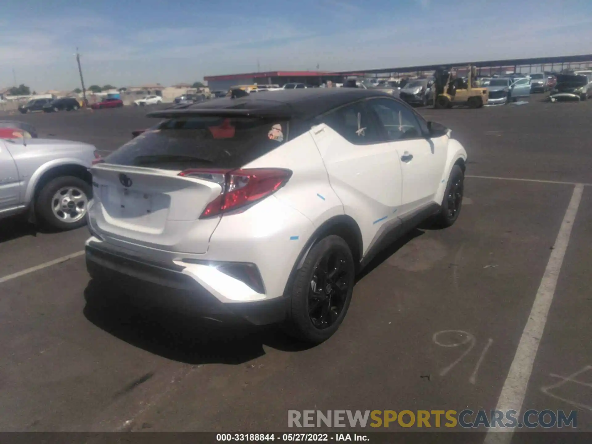 4 Photograph of a damaged car JTNKHMBX8M1121048 TOYOTA C-HR 2021