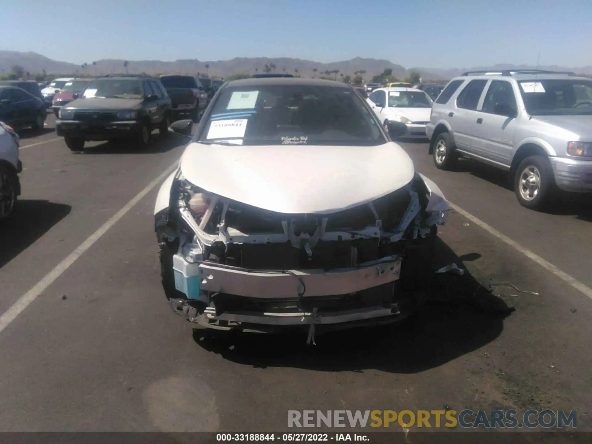 6 Photograph of a damaged car JTNKHMBX8M1121048 TOYOTA C-HR 2021