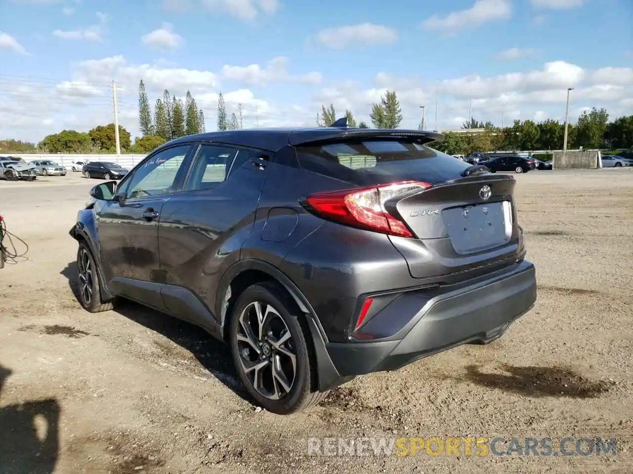 3 Photograph of a damaged car JTNKHMBX8M1124080 TOYOTA C-HR 2021