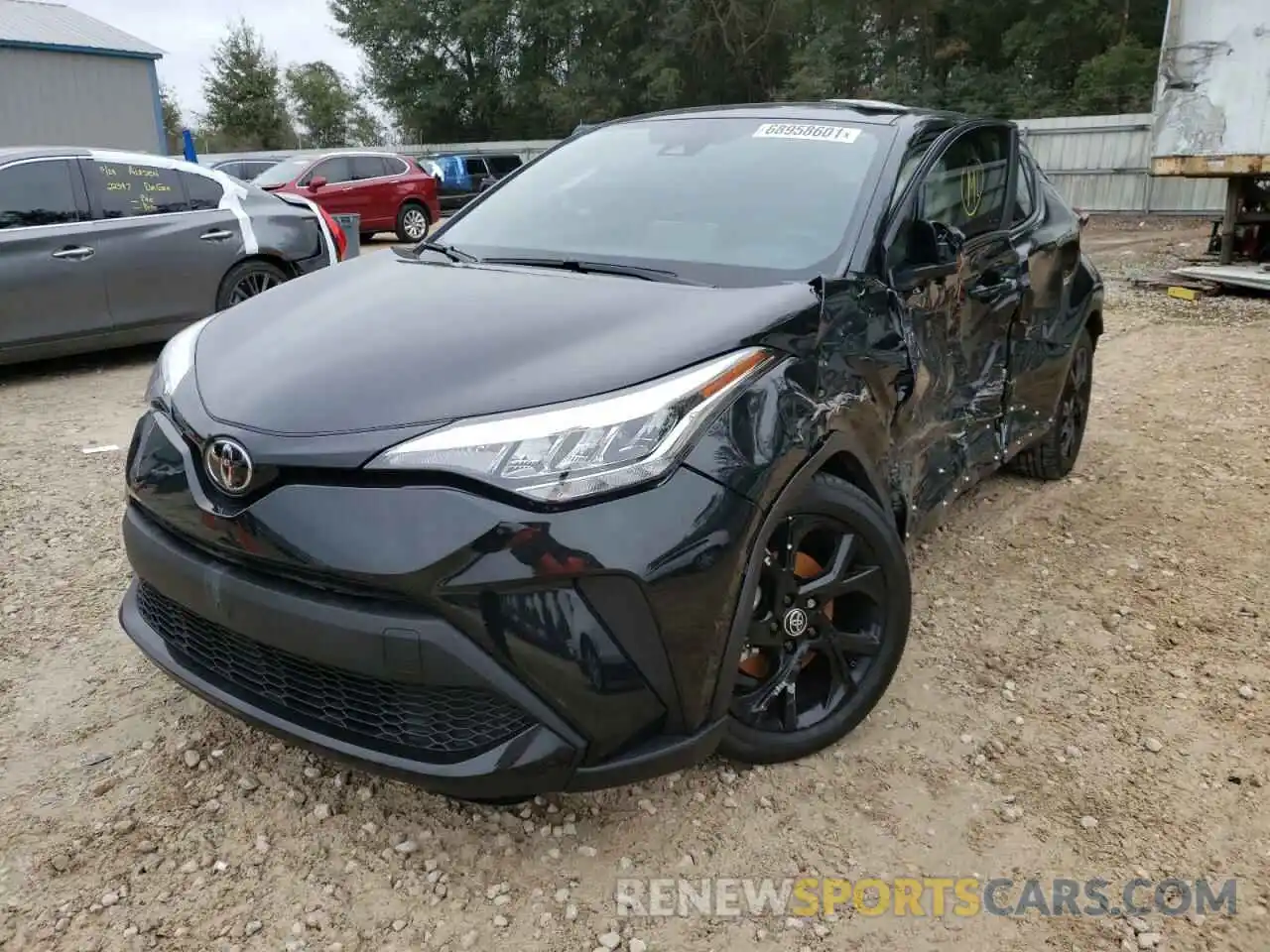 2 Photograph of a damaged car JTNKHMBX8M1124192 TOYOTA C-HR 2021