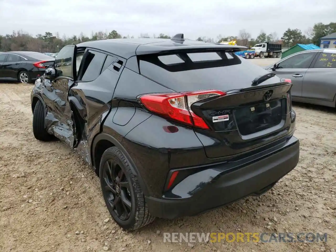 3 Photograph of a damaged car JTNKHMBX8M1124192 TOYOTA C-HR 2021