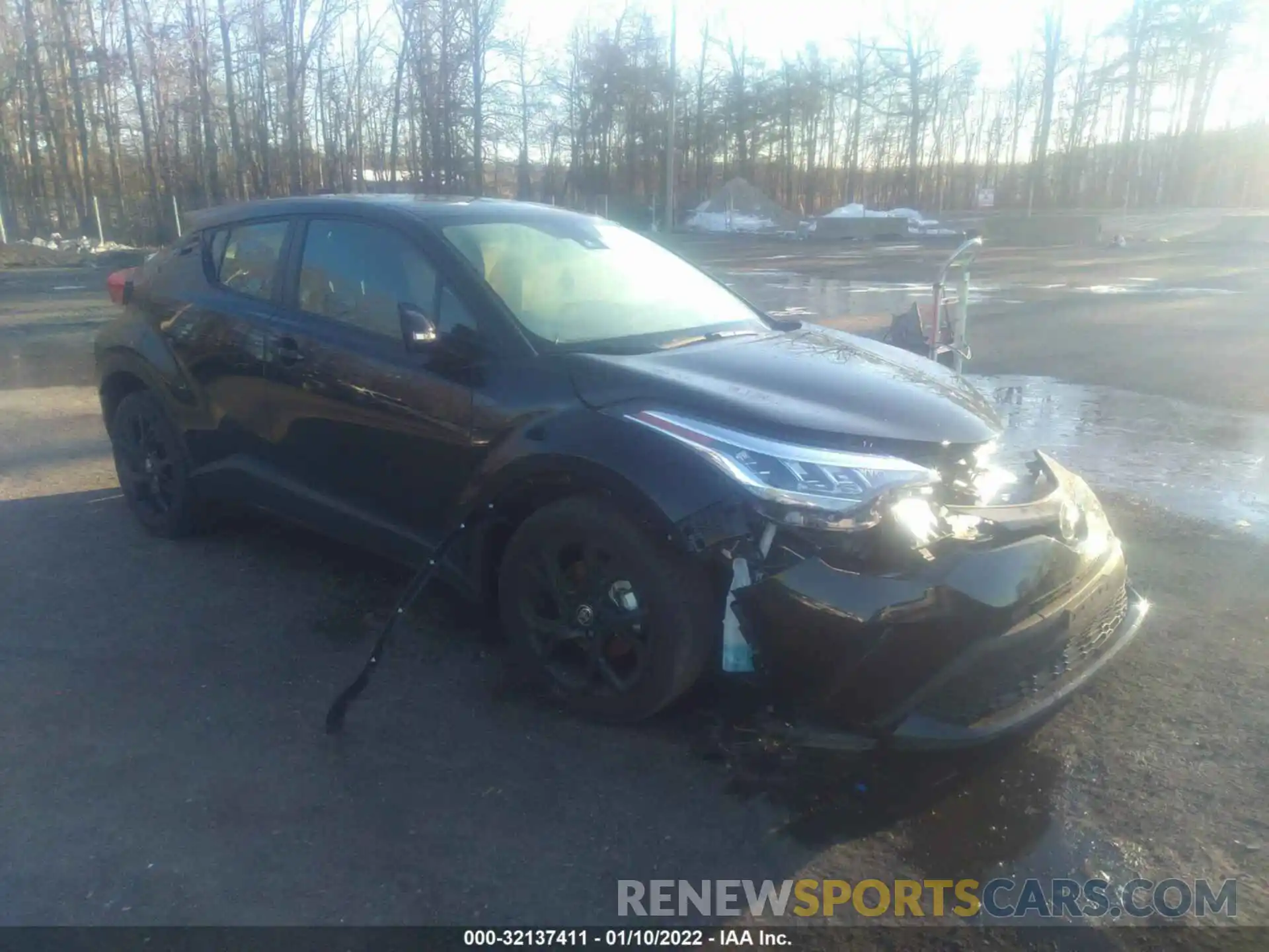 1 Photograph of a damaged car JTNKHMBX8M1125911 TOYOTA C-HR 2021