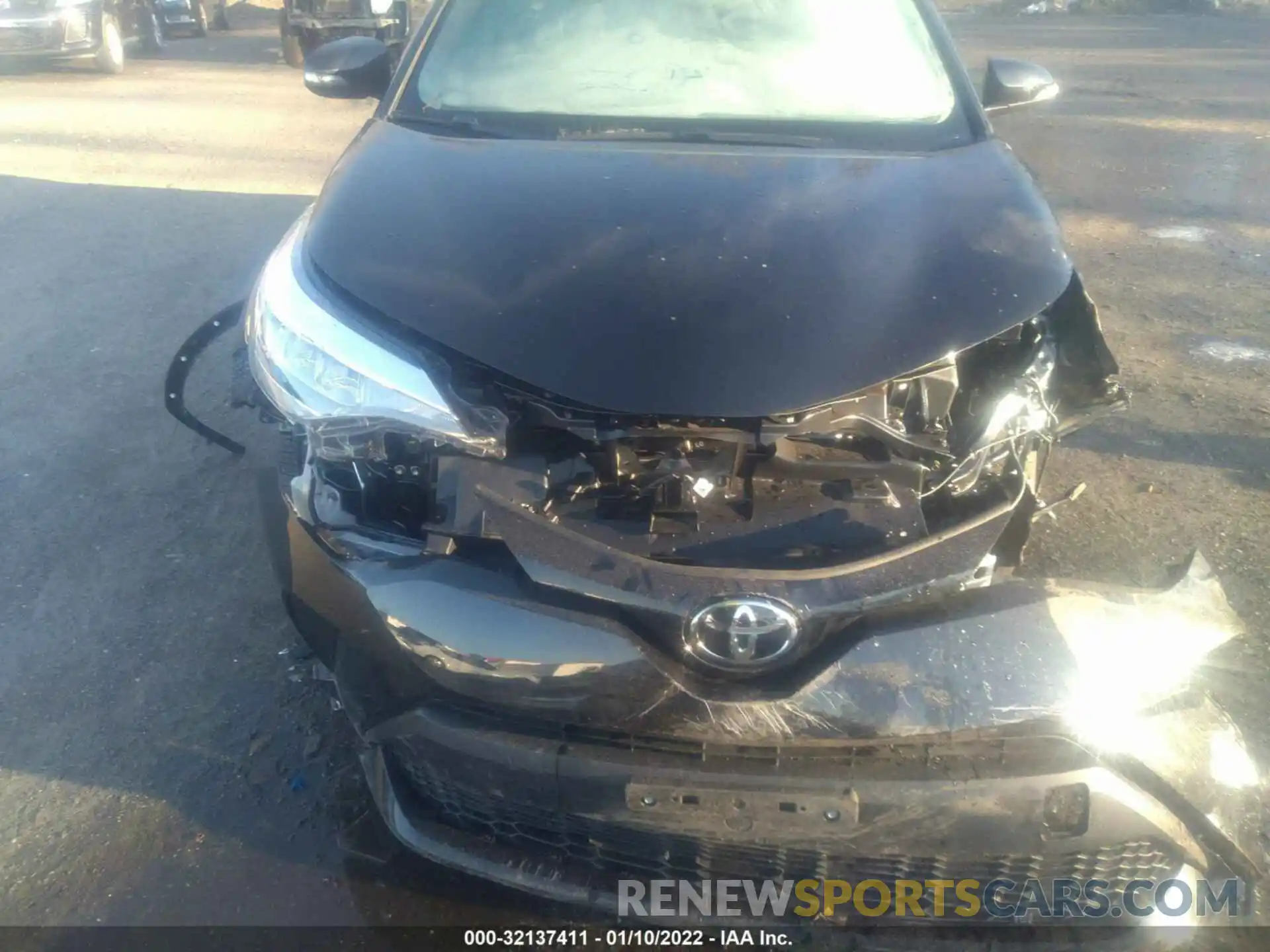 10 Photograph of a damaged car JTNKHMBX8M1125911 TOYOTA C-HR 2021