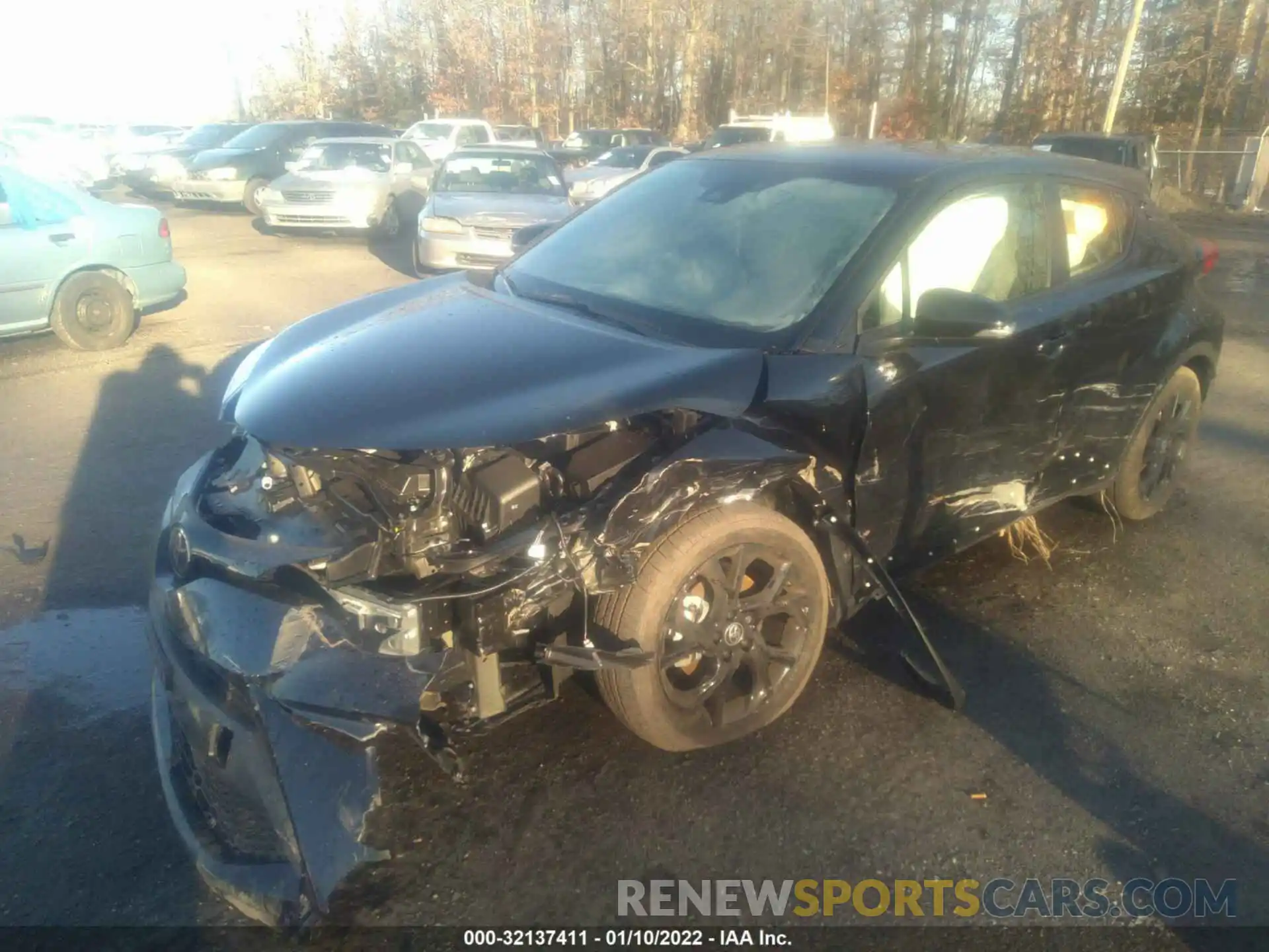 2 Photograph of a damaged car JTNKHMBX8M1125911 TOYOTA C-HR 2021