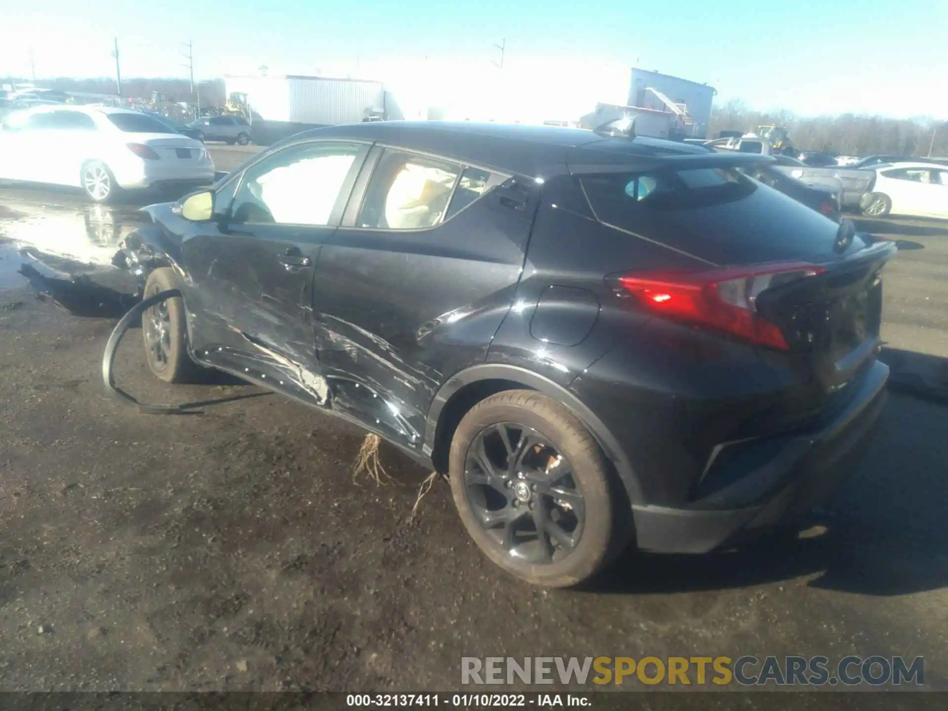 3 Photograph of a damaged car JTNKHMBX8M1125911 TOYOTA C-HR 2021