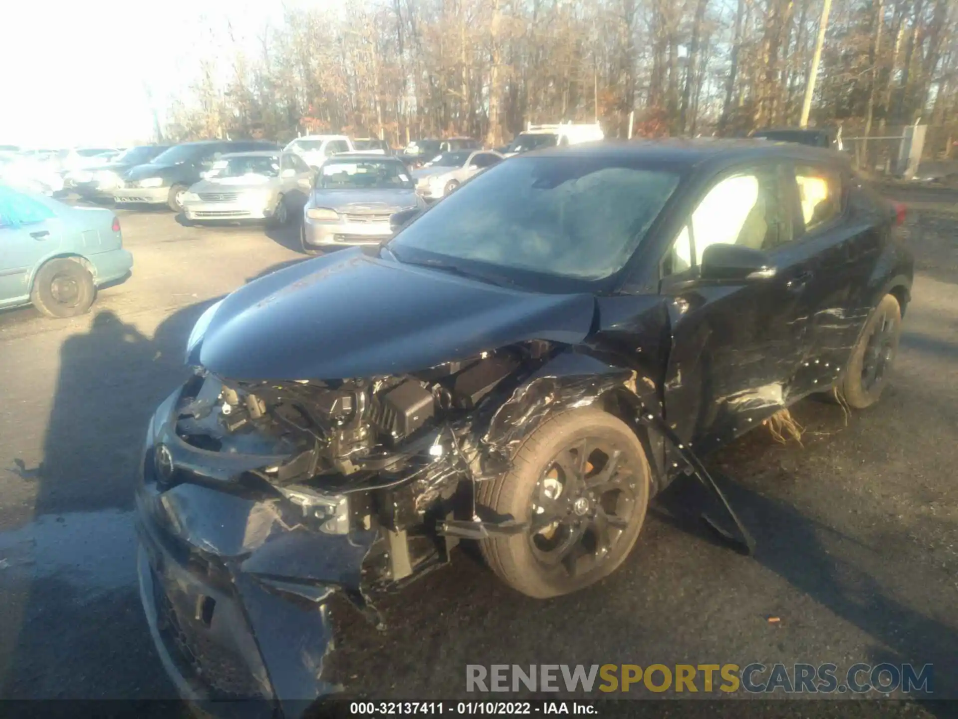 6 Photograph of a damaged car JTNKHMBX8M1125911 TOYOTA C-HR 2021