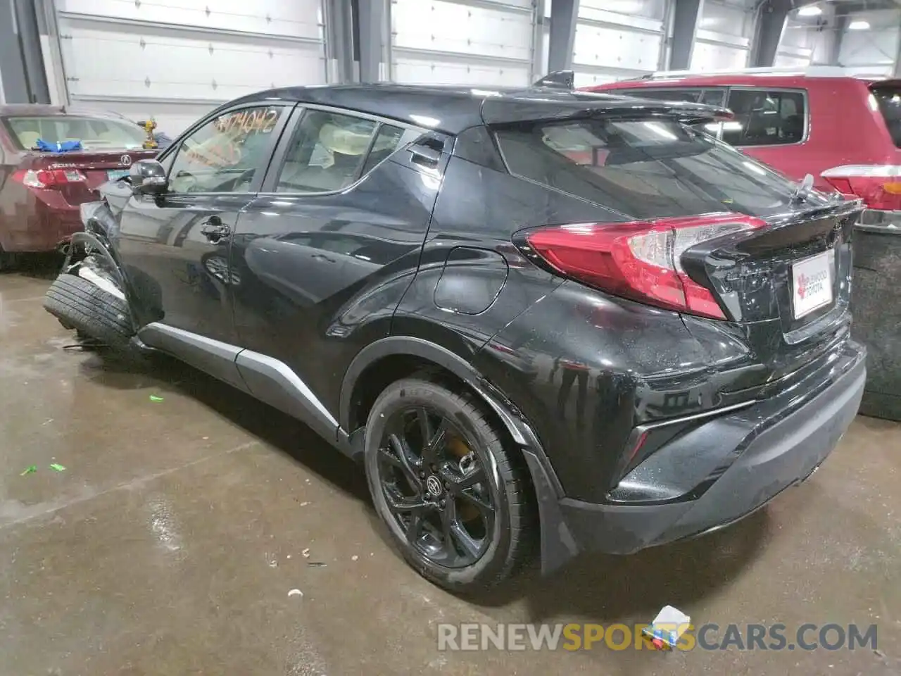 3 Photograph of a damaged car JTNKHMBX8M1128792 TOYOTA C-HR 2021