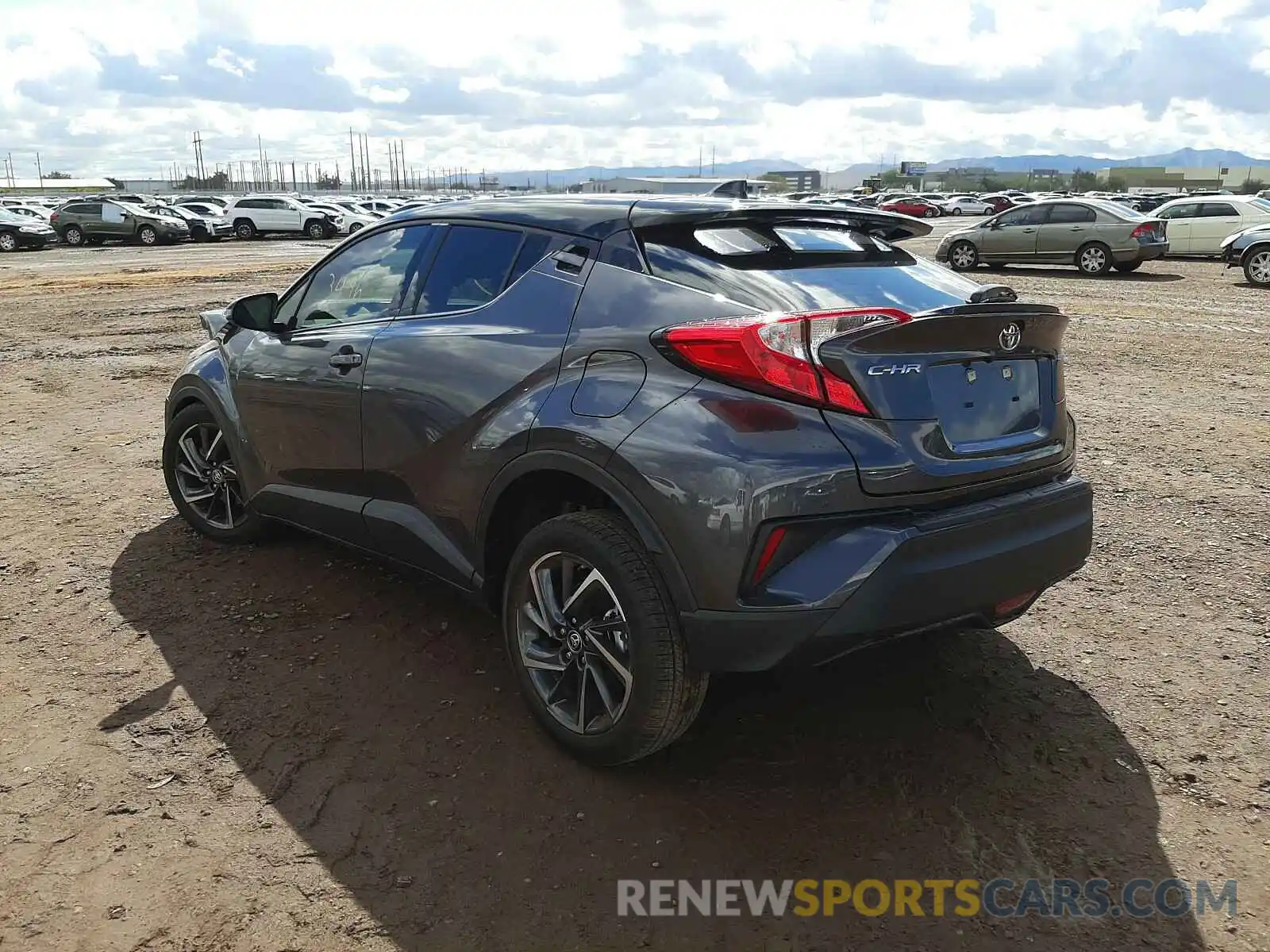 3 Photograph of a damaged car JTNKHMBX9M1095012 TOYOTA C-HR 2021