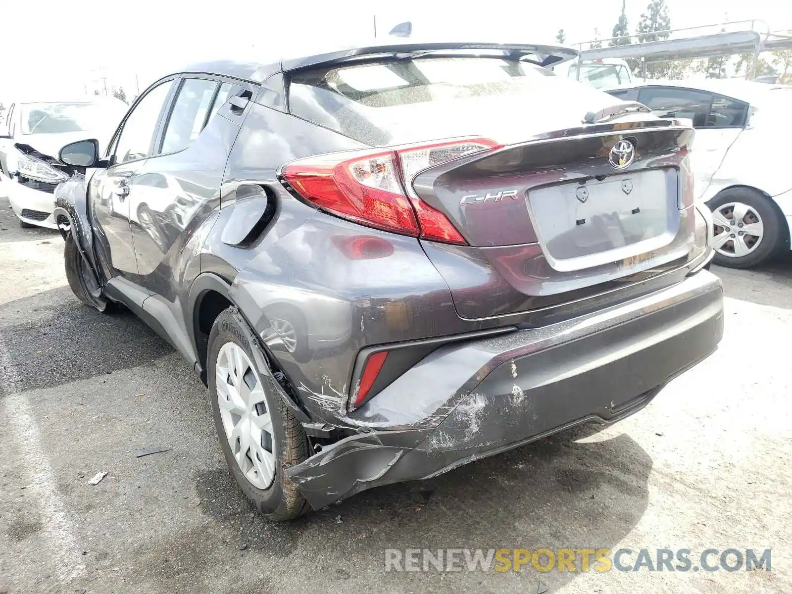 3 Photograph of a damaged car JTNKHMBX9M1095057 TOYOTA C-HR 2021