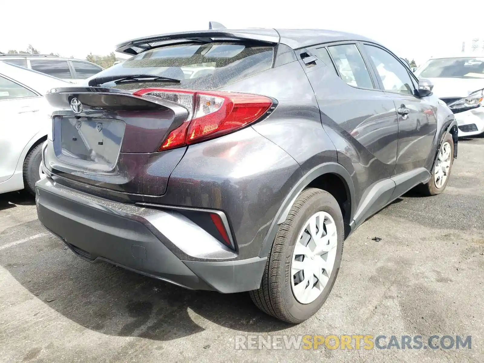 4 Photograph of a damaged car JTNKHMBX9M1095057 TOYOTA C-HR 2021