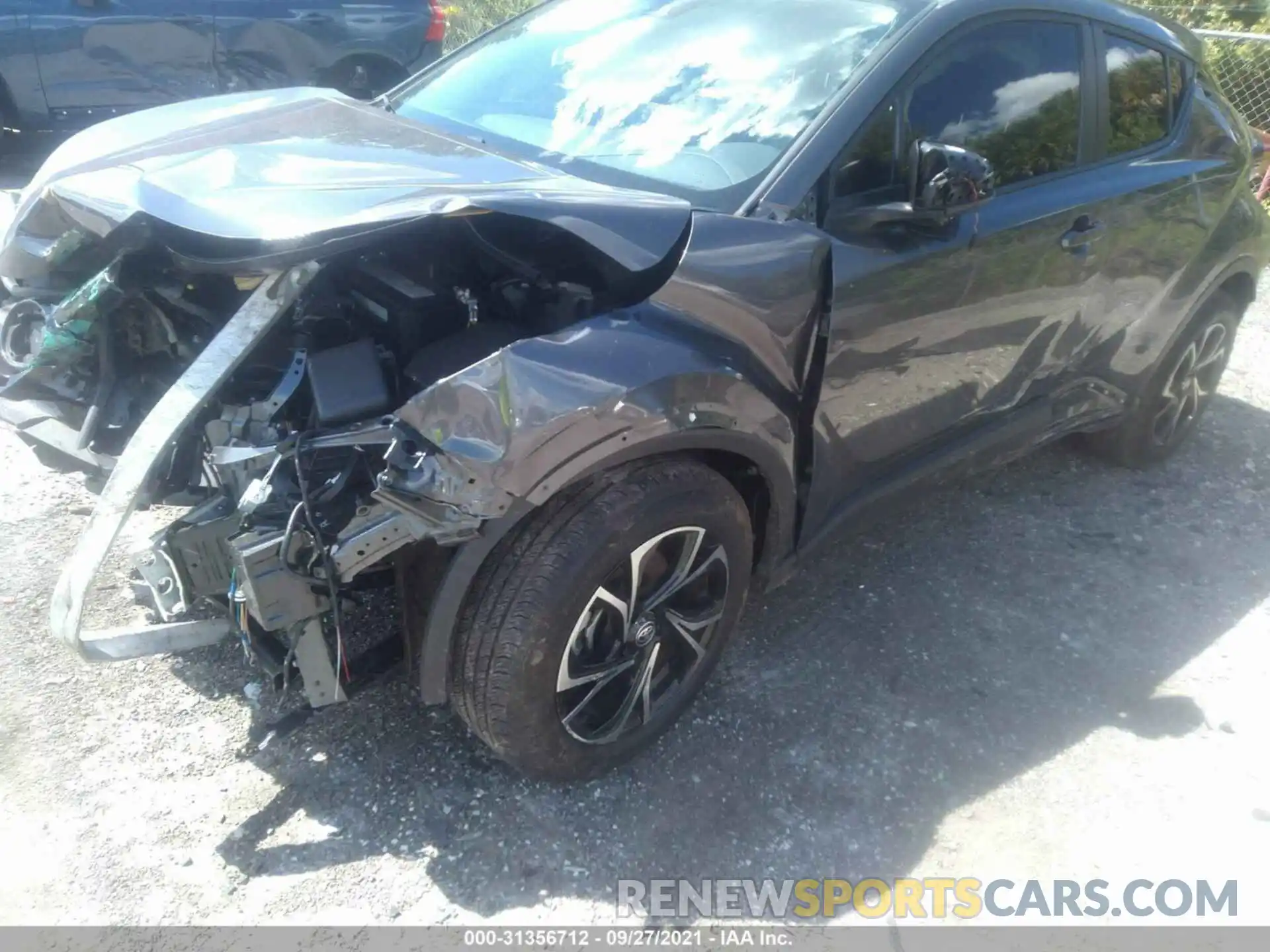 6 Photograph of a damaged car JTNKHMBX9M1096855 TOYOTA C-HR 2021