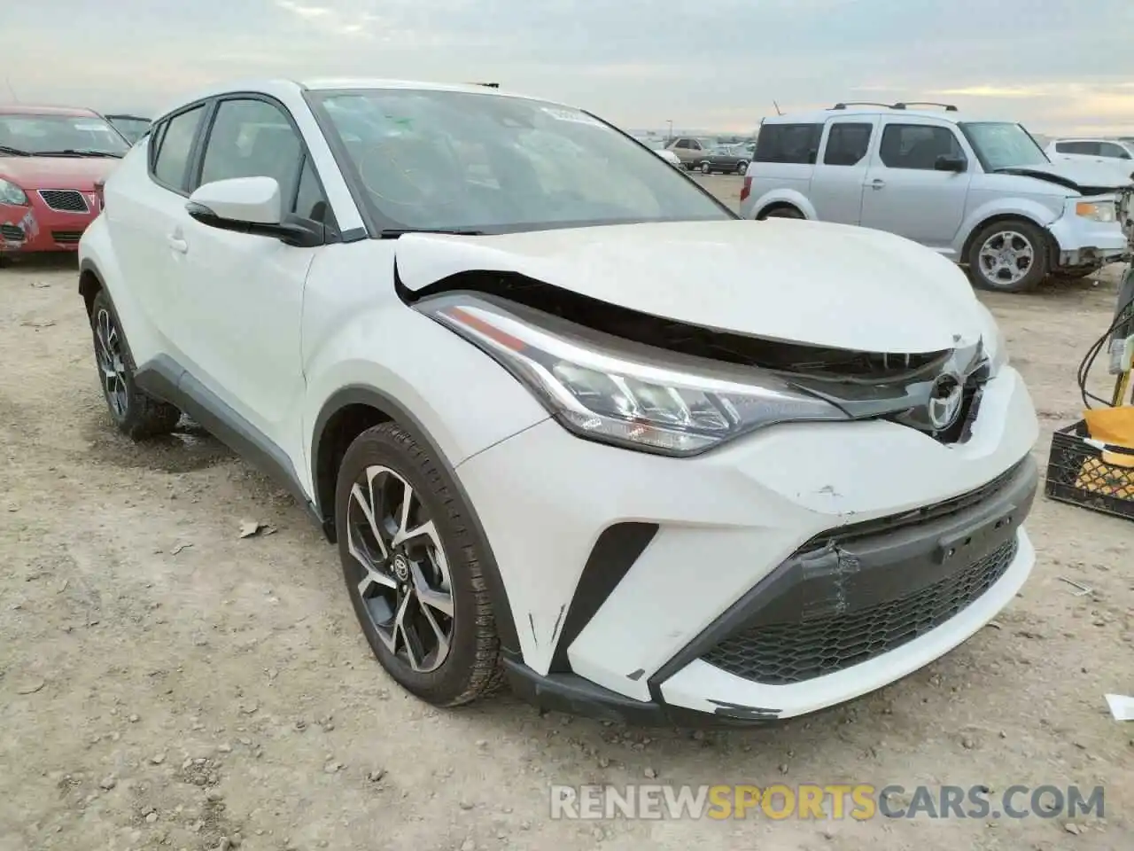 1 Photograph of a damaged car JTNKHMBX9M1097181 TOYOTA C-HR 2021