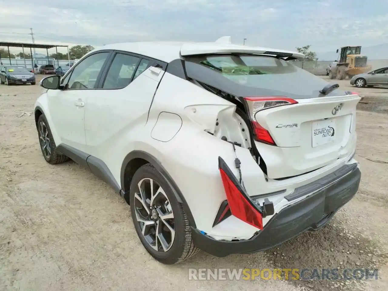 3 Photograph of a damaged car JTNKHMBX9M1097181 TOYOTA C-HR 2021