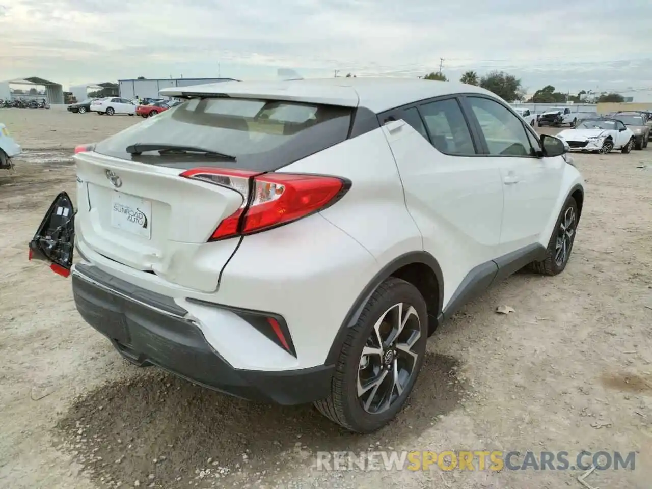 4 Photograph of a damaged car JTNKHMBX9M1097181 TOYOTA C-HR 2021