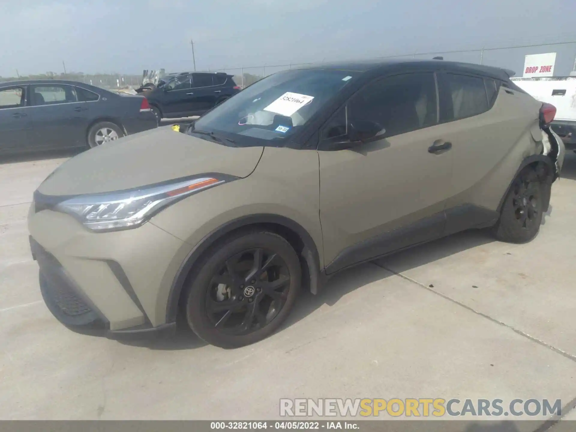 2 Photograph of a damaged car JTNKHMBX9M1097469 TOYOTA C-HR 2021