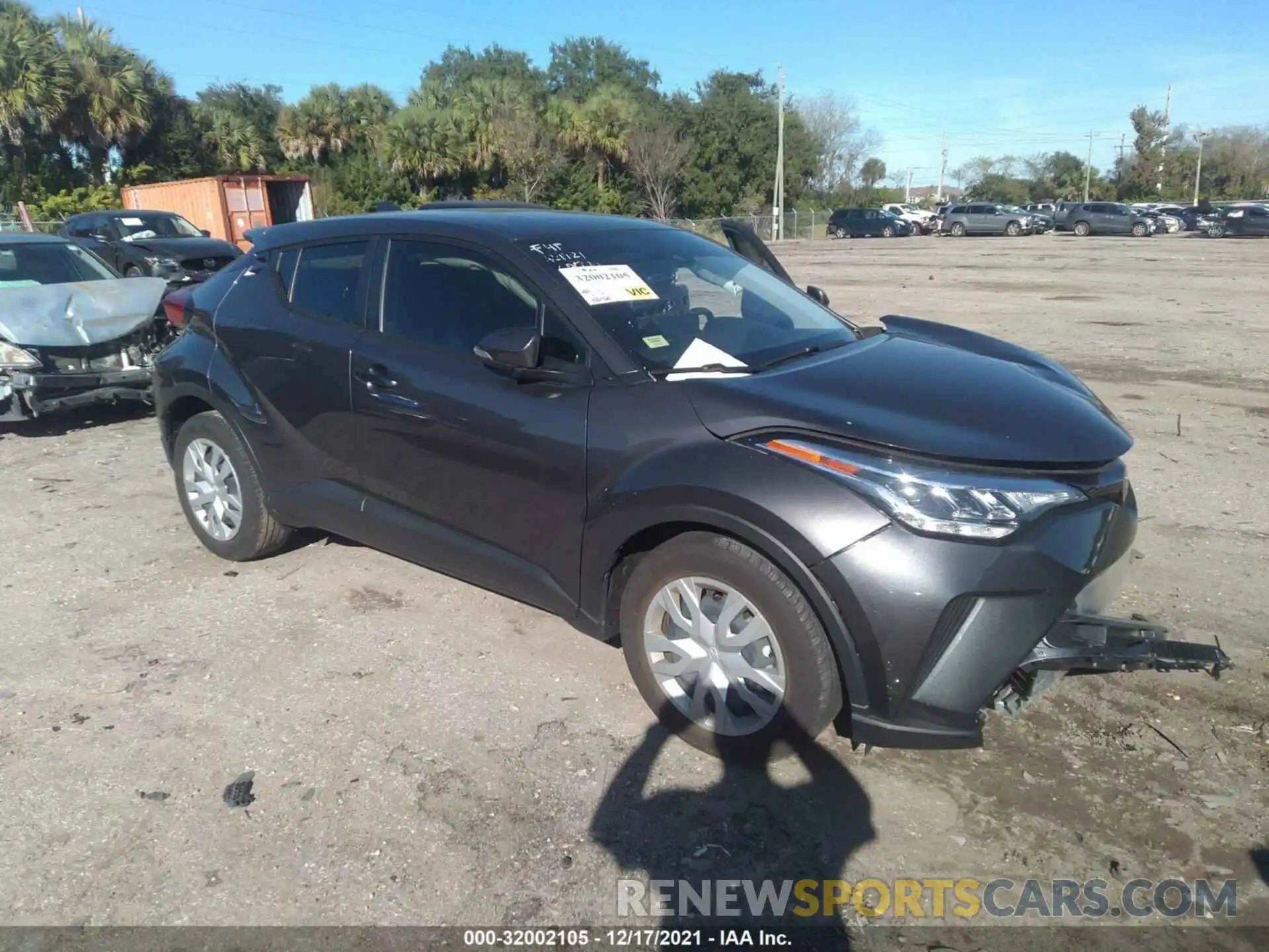 1 Photograph of a damaged car JTNKHMBX9M1098282 TOYOTA C-HR 2021