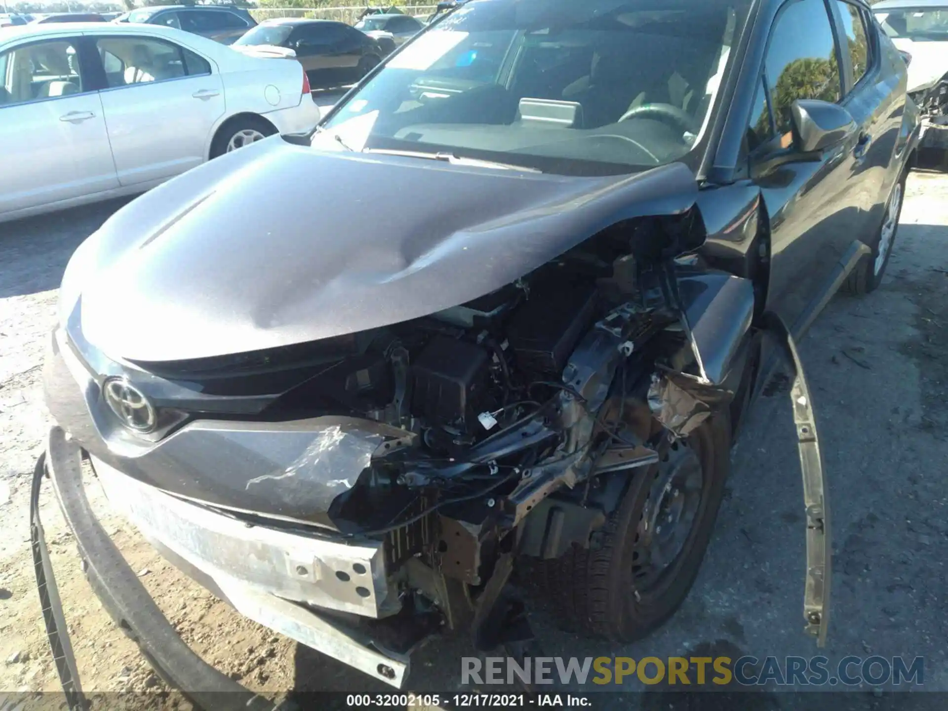 6 Photograph of a damaged car JTNKHMBX9M1098282 TOYOTA C-HR 2021