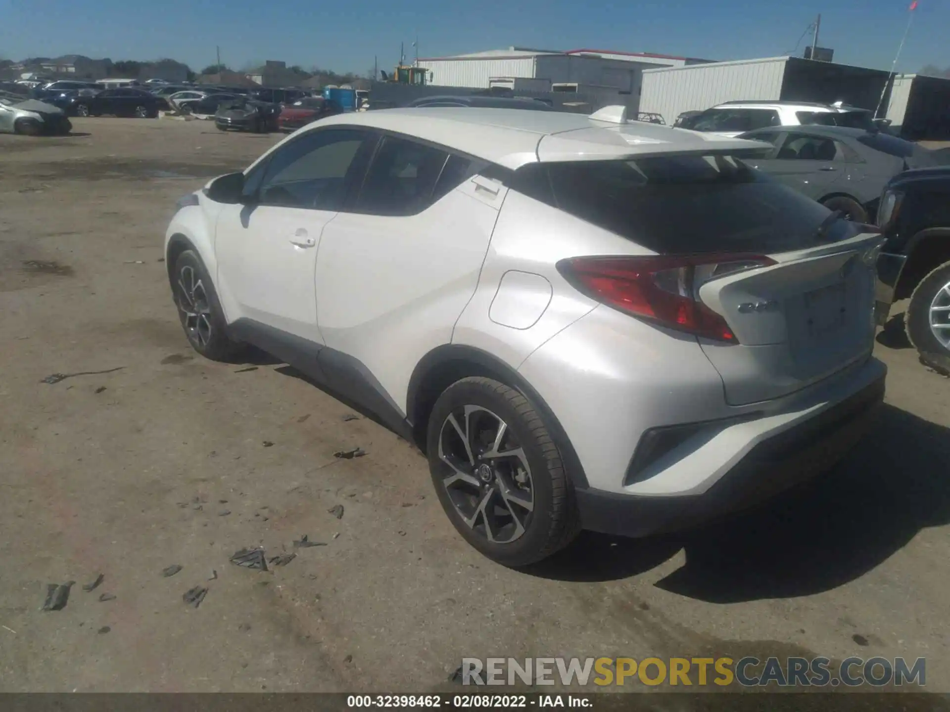 3 Photograph of a damaged car JTNKHMBX9M1098704 TOYOTA C-HR 2021