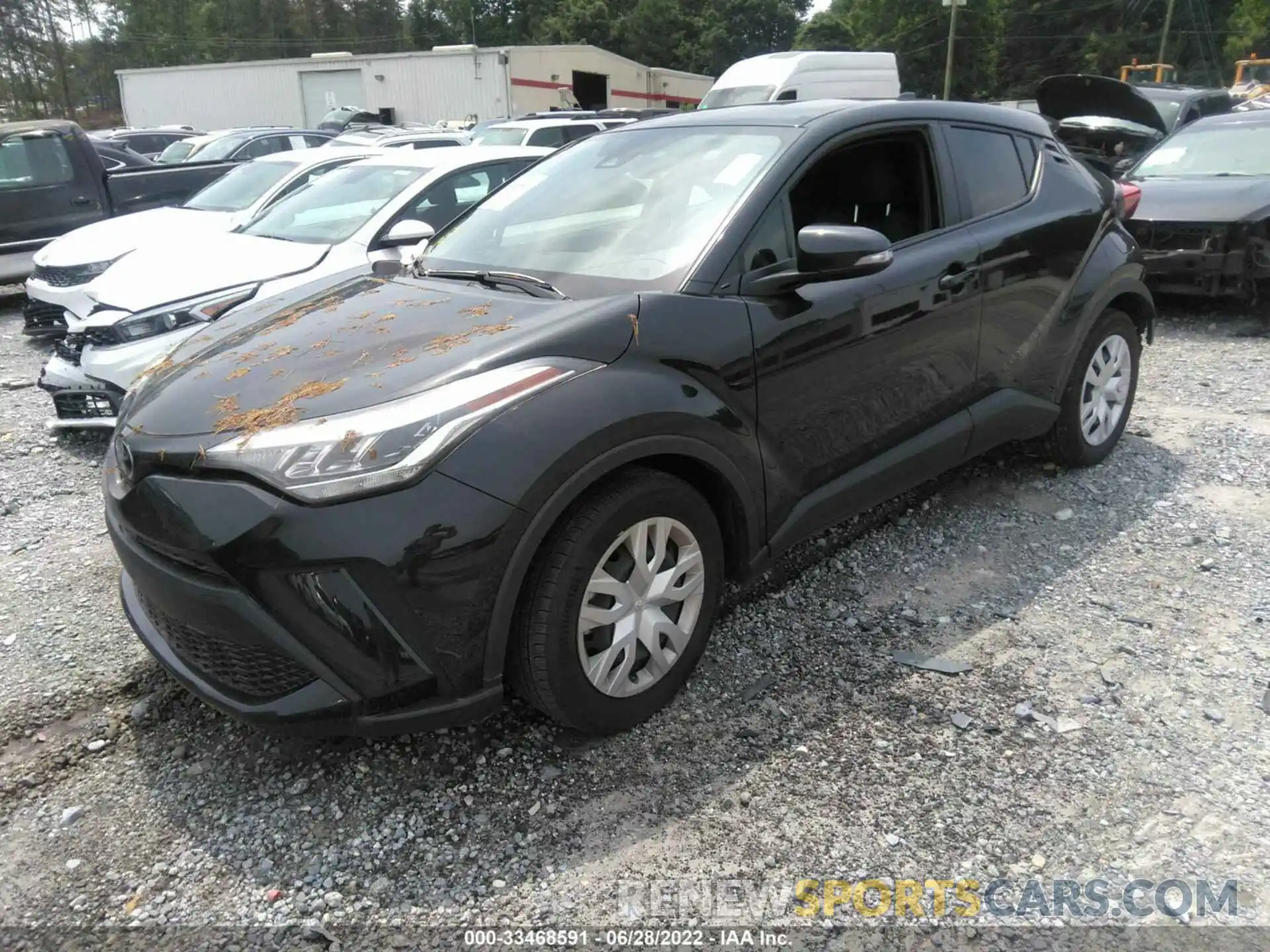 2 Photograph of a damaged car JTNKHMBX9M1103111 TOYOTA C-HR 2021