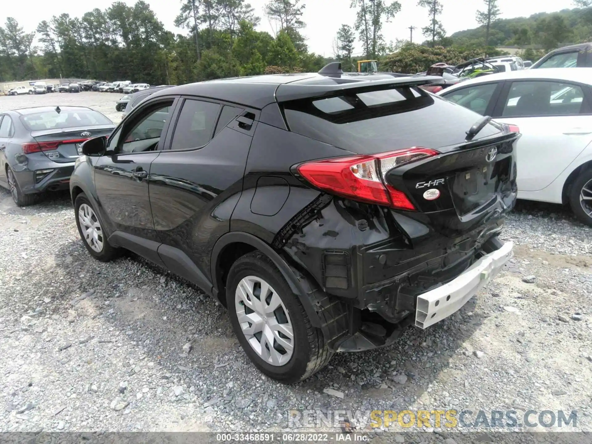 3 Photograph of a damaged car JTNKHMBX9M1103111 TOYOTA C-HR 2021