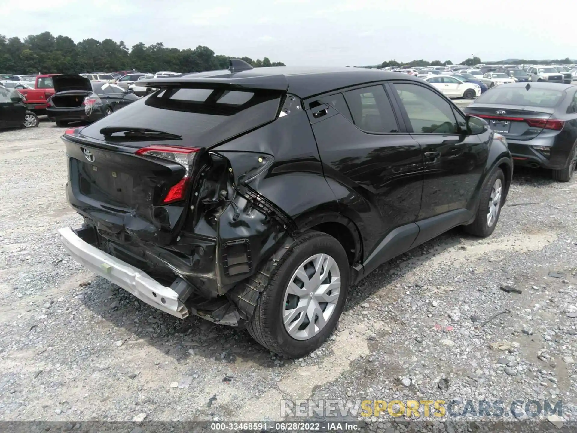 4 Photograph of a damaged car JTNKHMBX9M1103111 TOYOTA C-HR 2021