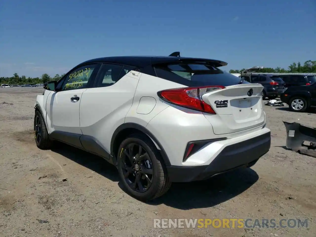 3 Photograph of a damaged car JTNKHMBX9M1109135 TOYOTA C-HR 2021