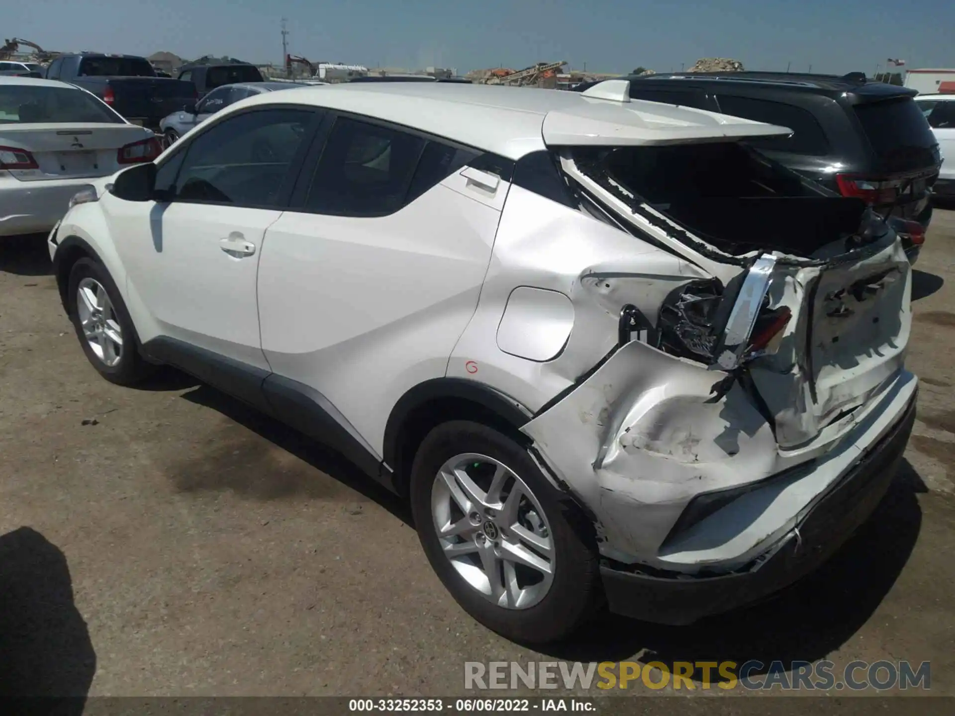 3 Photograph of a damaged car JTNKHMBX9M1109751 TOYOTA C-HR 2021