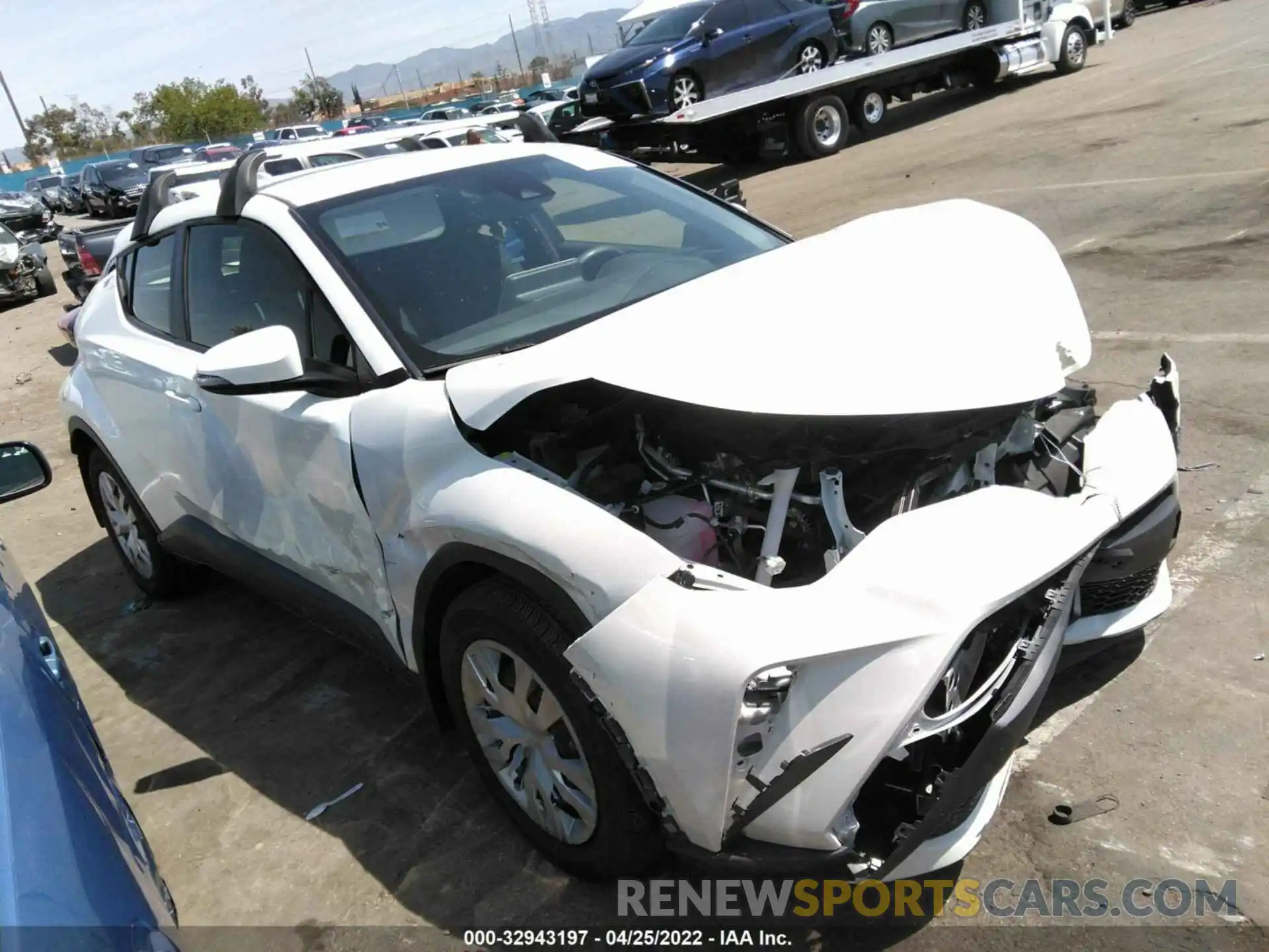 1 Photograph of a damaged car JTNKHMBX9M1109832 TOYOTA C-HR 2021