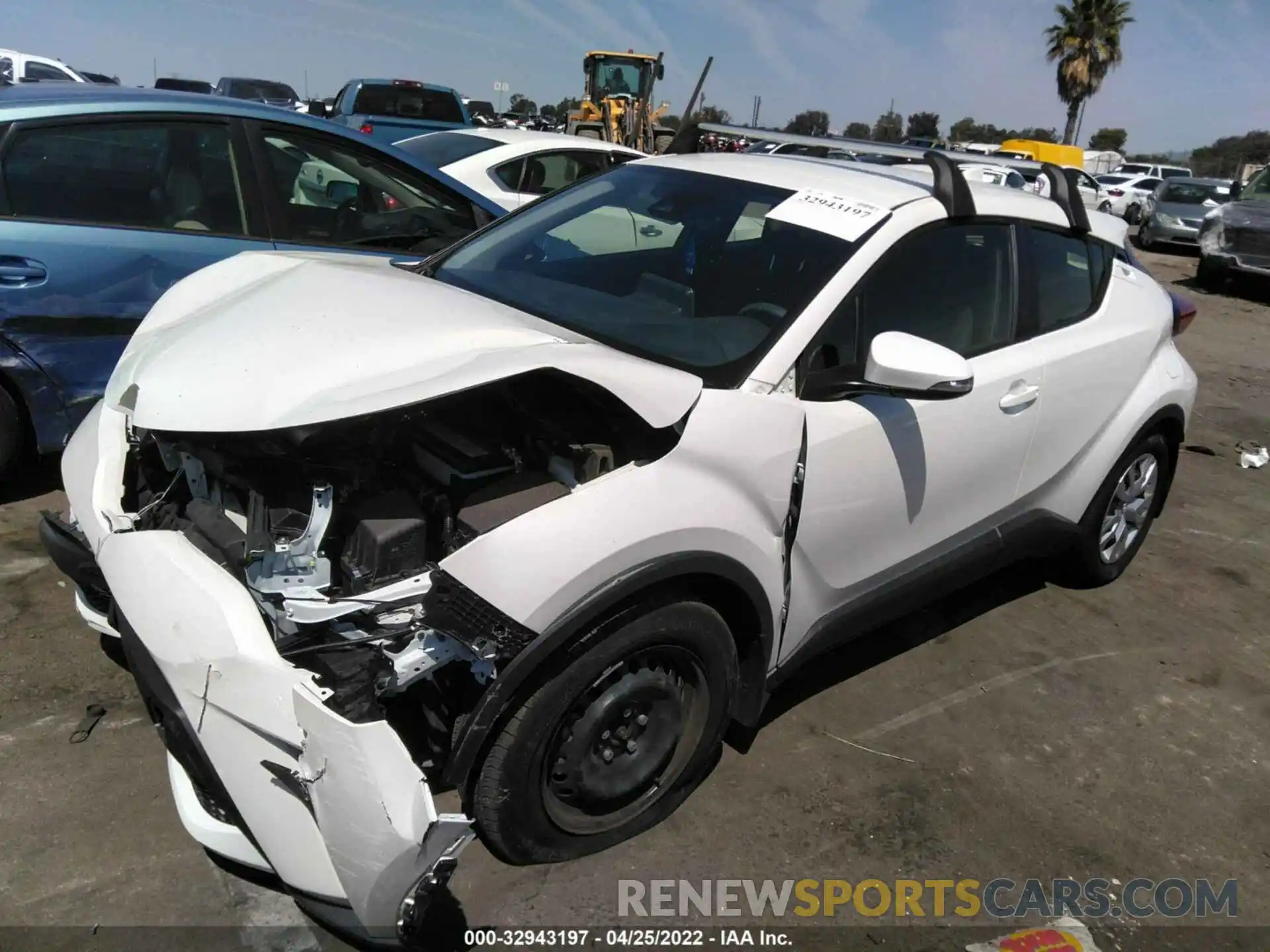 2 Photograph of a damaged car JTNKHMBX9M1109832 TOYOTA C-HR 2021