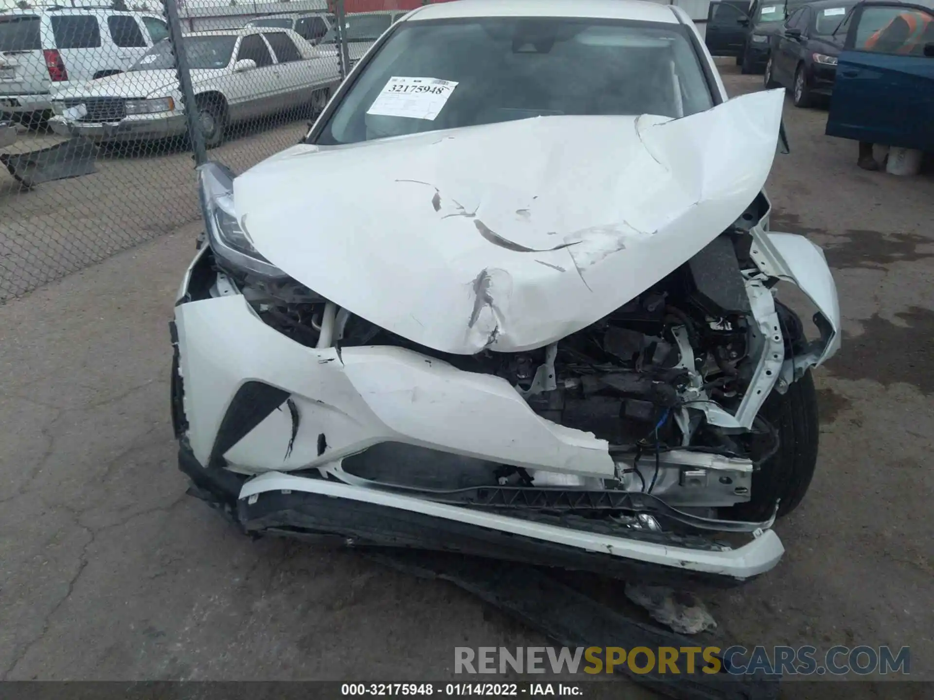 6 Photograph of a damaged car JTNKHMBX9M1110060 TOYOTA C-HR 2021