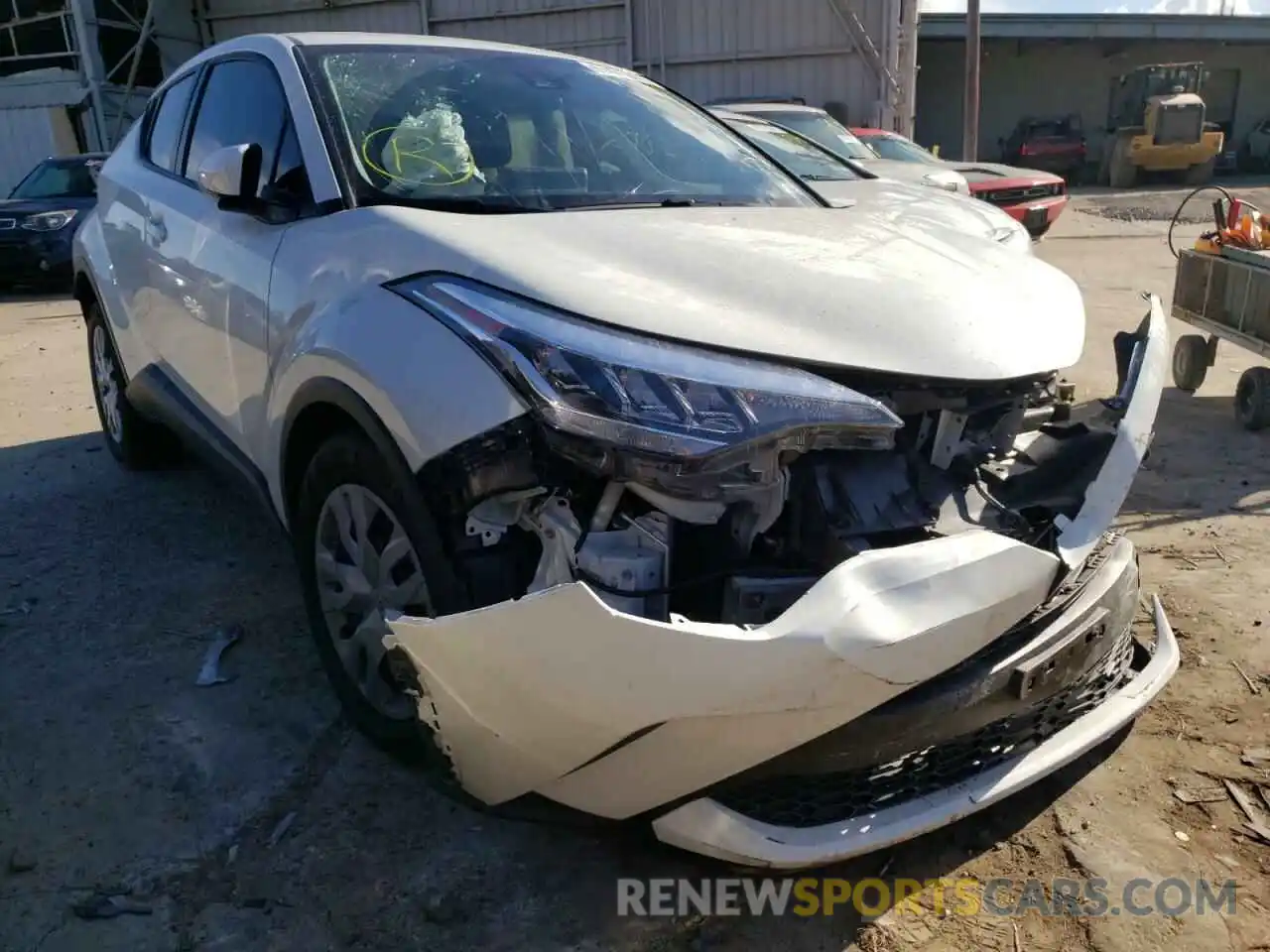 1 Photograph of a damaged car JTNKHMBX9M1110169 TOYOTA C-HR 2021