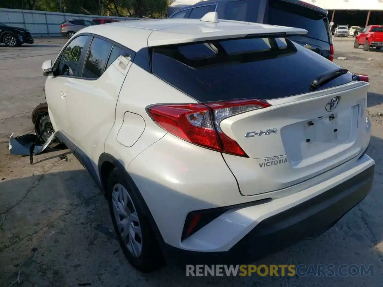 3 Photograph of a damaged car JTNKHMBX9M1110169 TOYOTA C-HR 2021