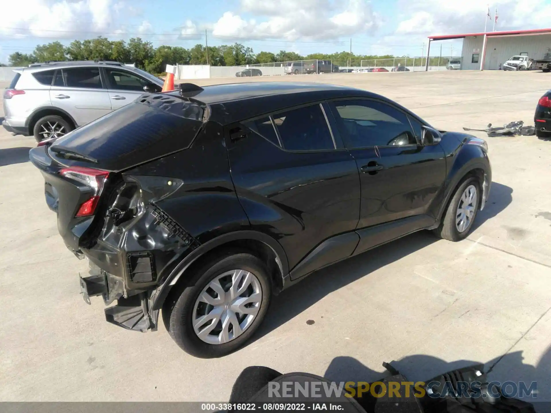 4 Photograph of a damaged car JTNKHMBX9M1110379 TOYOTA C-HR 2021