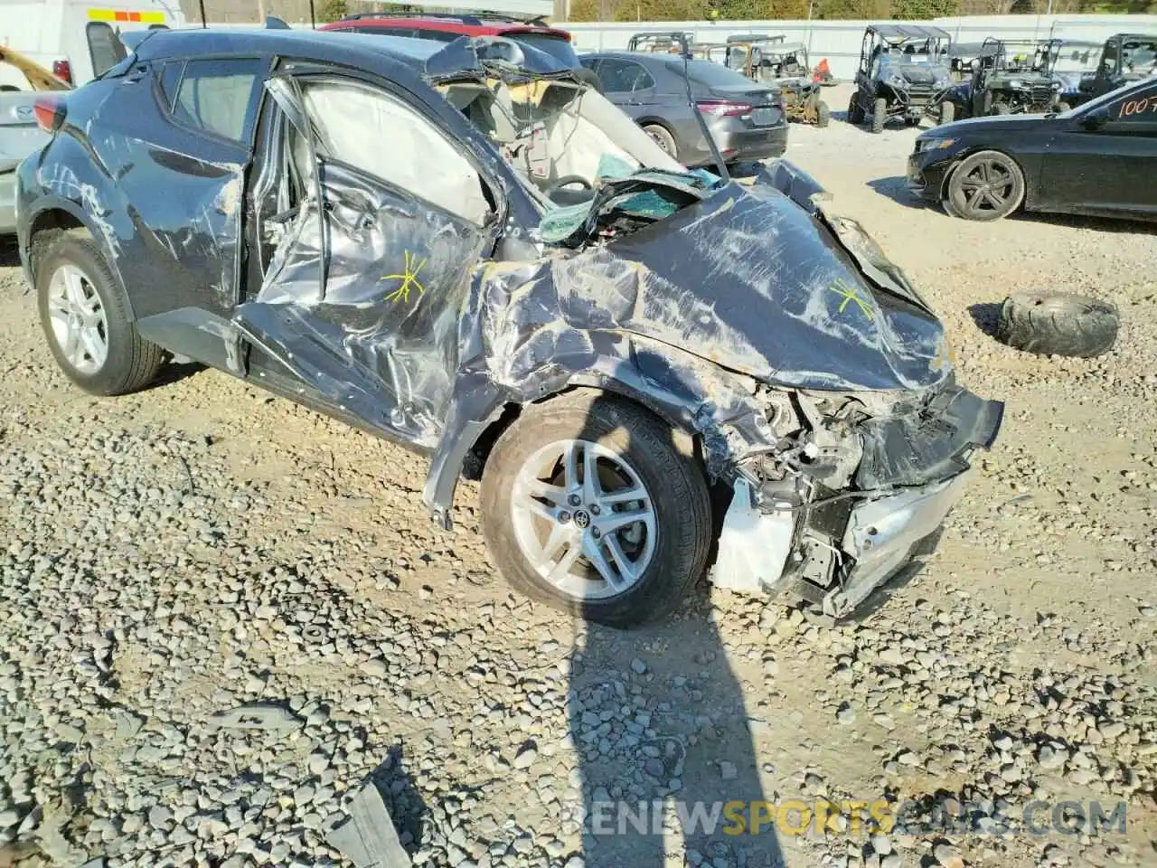 9 Photograph of a damaged car JTNKHMBX9M1111984 TOYOTA C-HR 2021