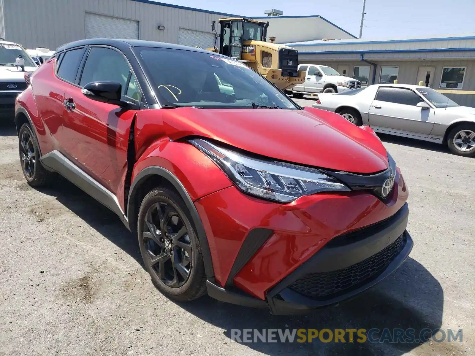 1 Photograph of a damaged car JTNKHMBX9M1112052 TOYOTA C-HR 2021