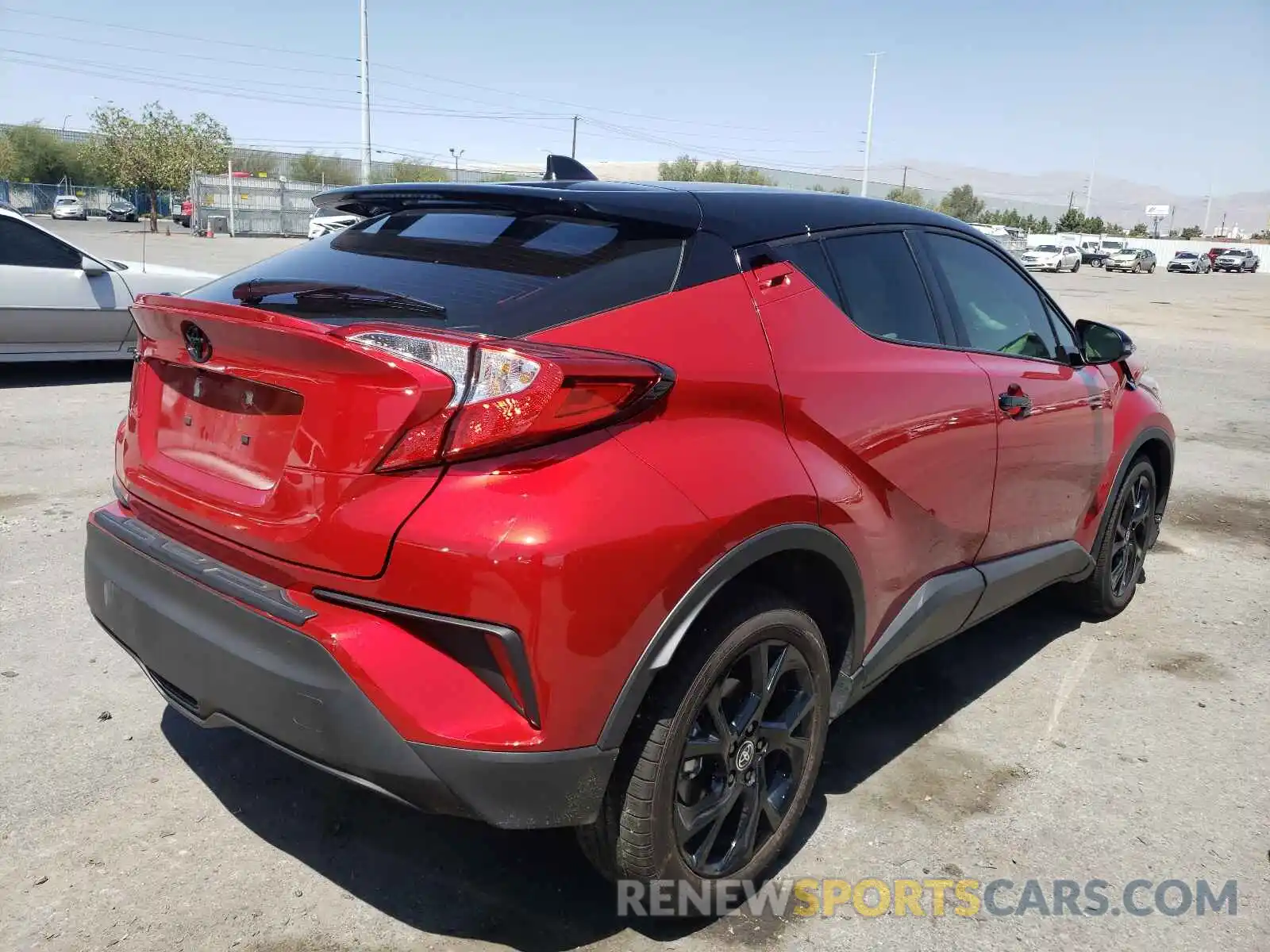 4 Photograph of a damaged car JTNKHMBX9M1112052 TOYOTA C-HR 2021