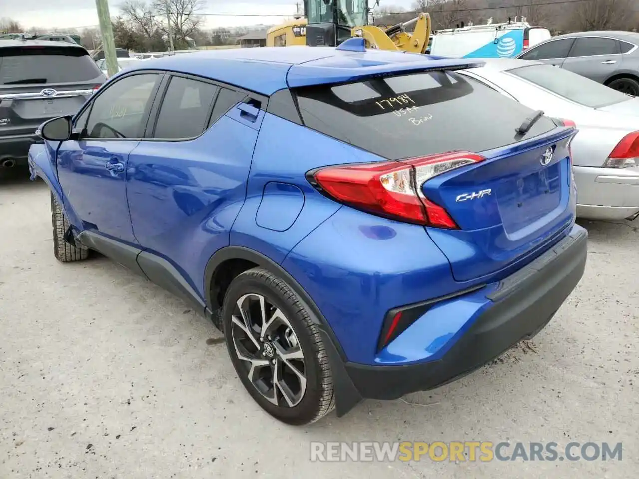 3 Photograph of a damaged car JTNKHMBX9M1116120 TOYOTA C-HR 2021