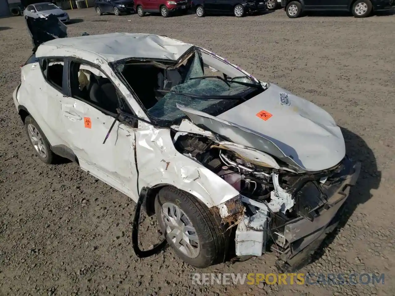 9 Photograph of a damaged car JTNKHMBX9M1117543 TOYOTA C-HR 2021