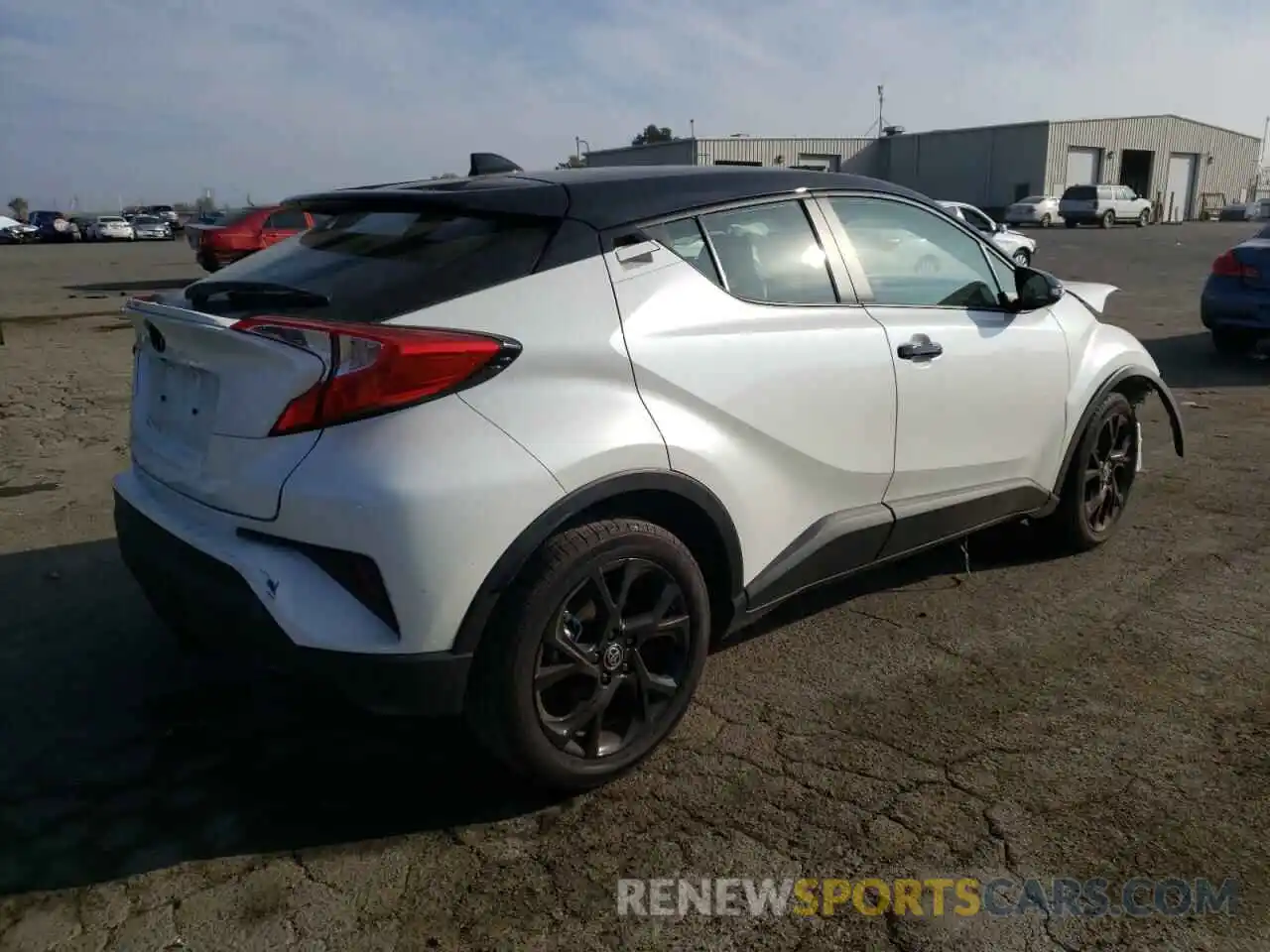 4 Photograph of a damaged car JTNKHMBX9M1117753 TOYOTA C-HR 2021