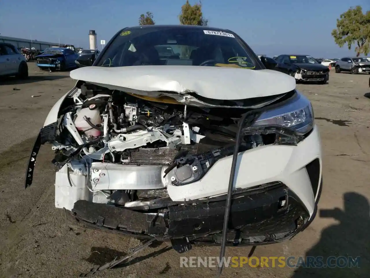 9 Photograph of a damaged car JTNKHMBX9M1117753 TOYOTA C-HR 2021