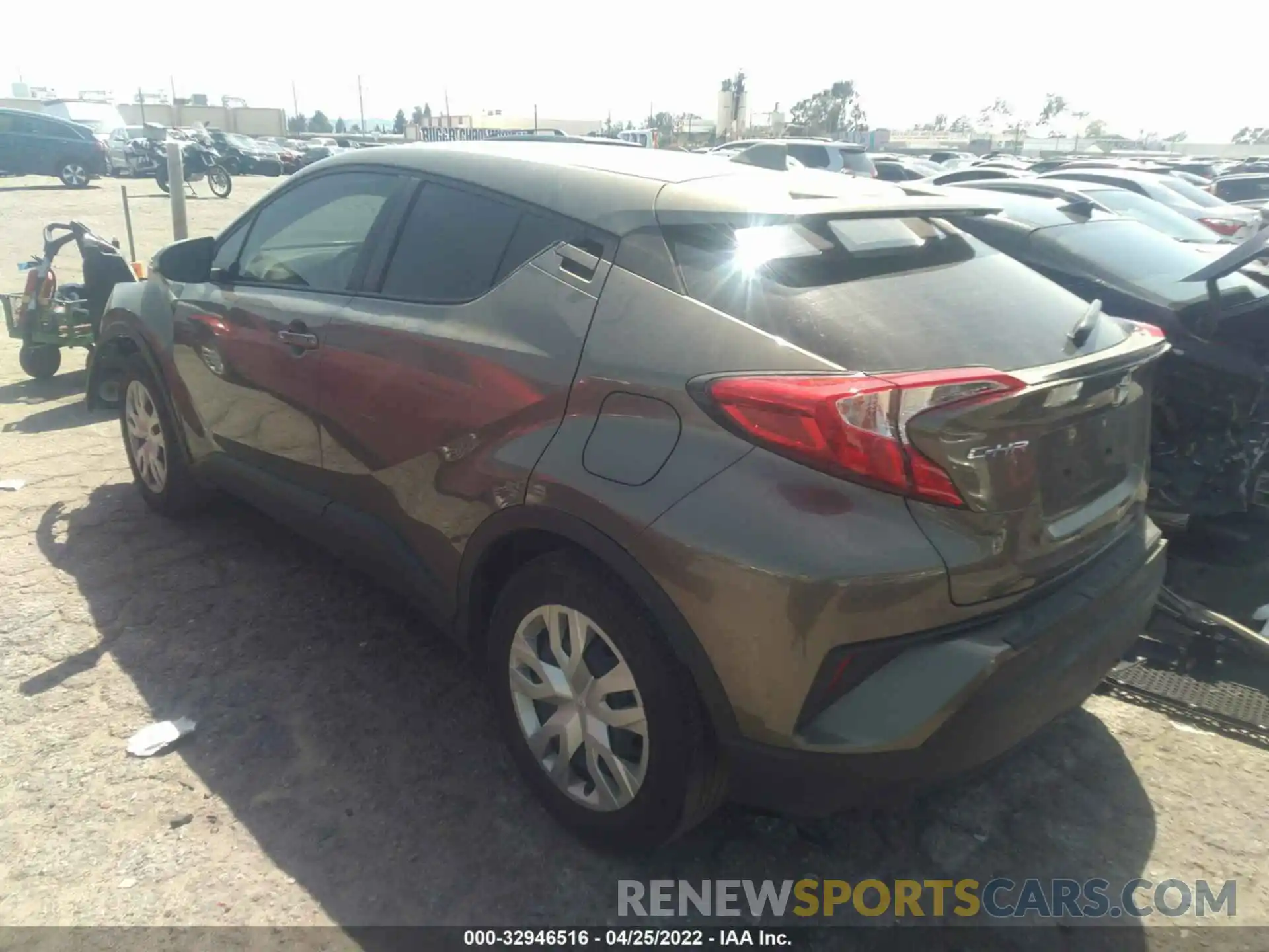 3 Photograph of a damaged car JTNKHMBX9M1117770 TOYOTA C-HR 2021