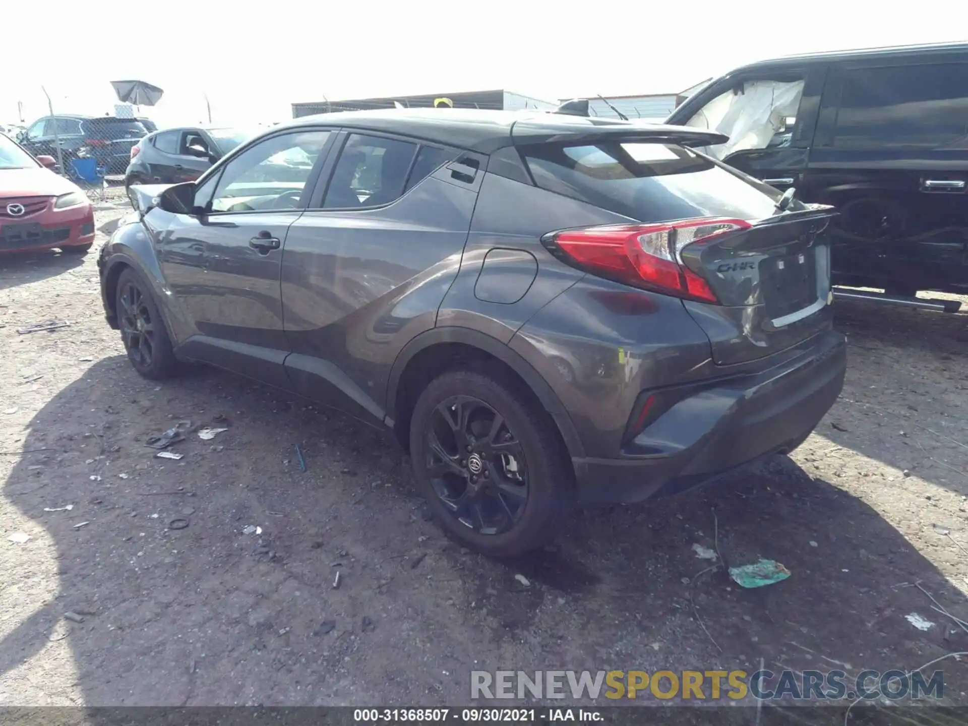 3 Photograph of a damaged car JTNKHMBX9M1118806 TOYOTA C-HR 2021