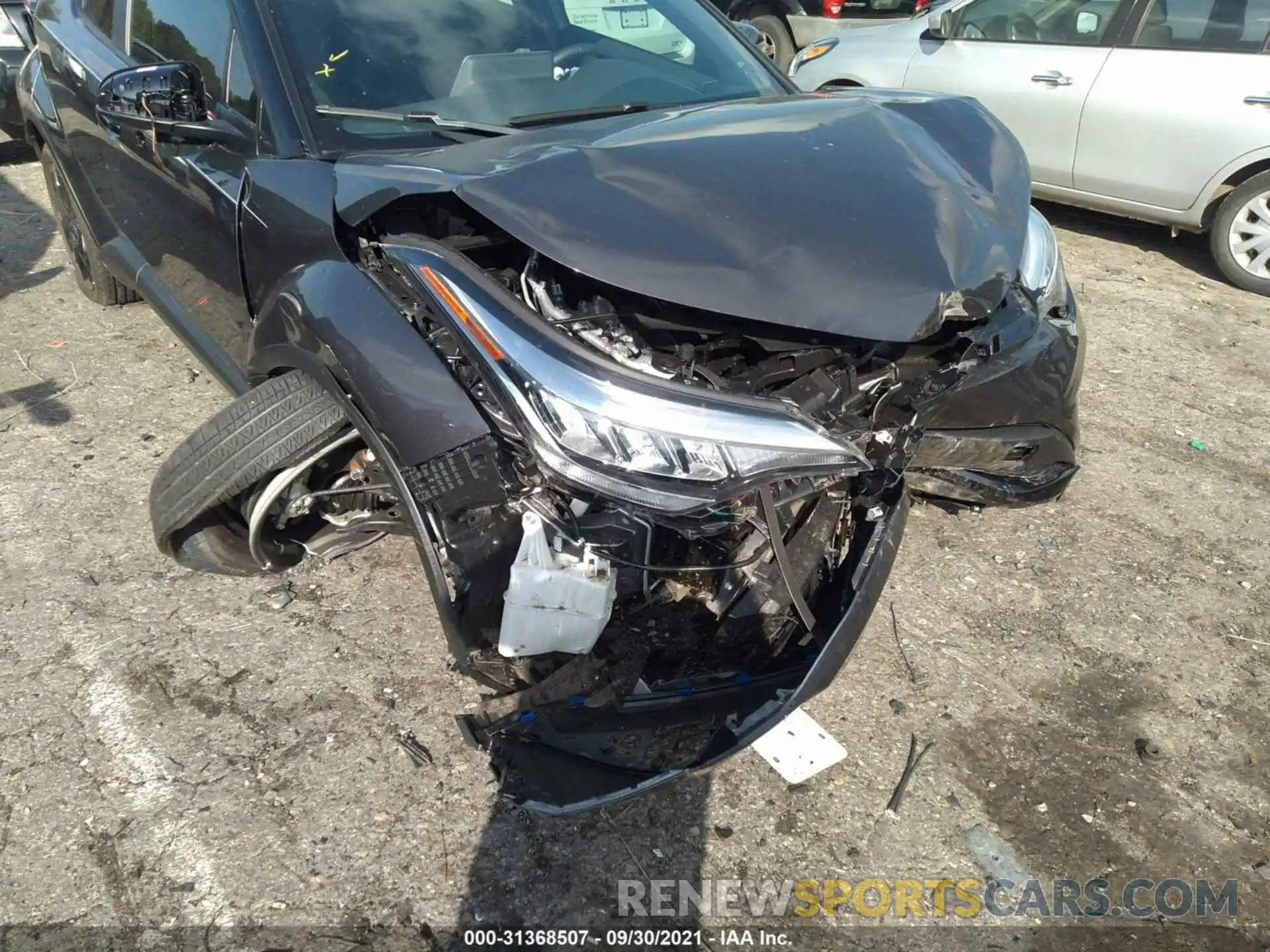 6 Photograph of a damaged car JTNKHMBX9M1118806 TOYOTA C-HR 2021