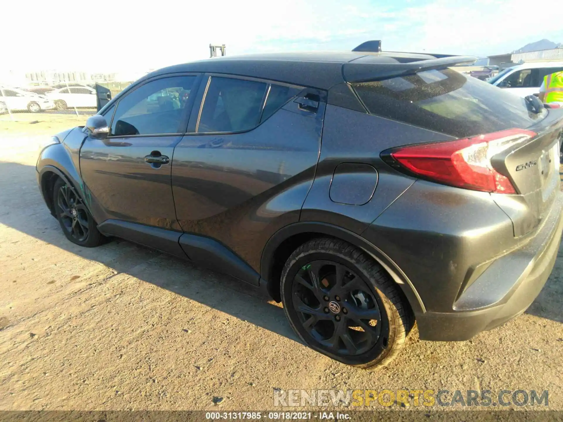 3 Photograph of a damaged car JTNKHMBX9M1121494 TOYOTA C-HR 2021