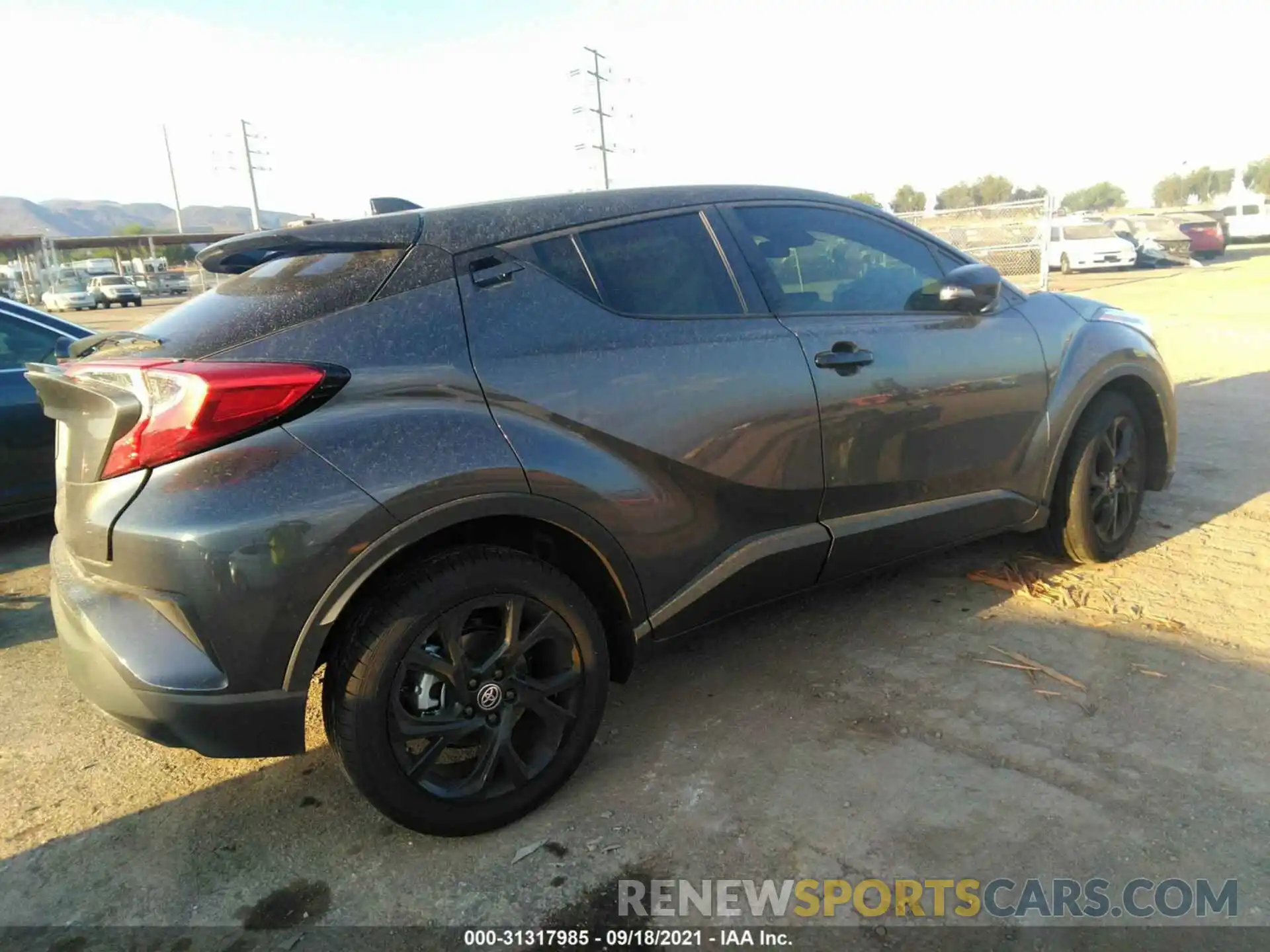 4 Photograph of a damaged car JTNKHMBX9M1121494 TOYOTA C-HR 2021