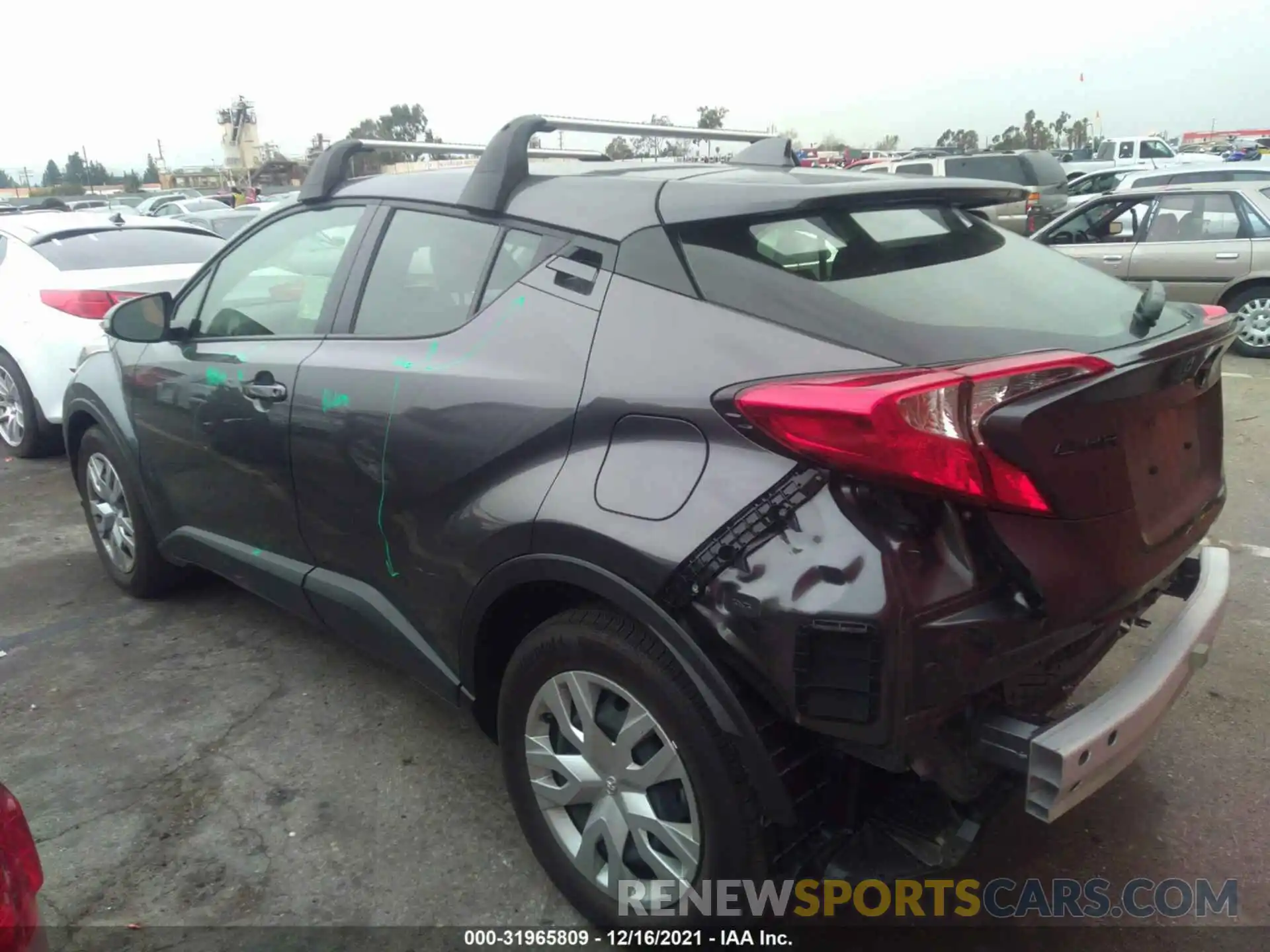 3 Photograph of a damaged car JTNKHMBX9M1122161 TOYOTA C-HR 2021