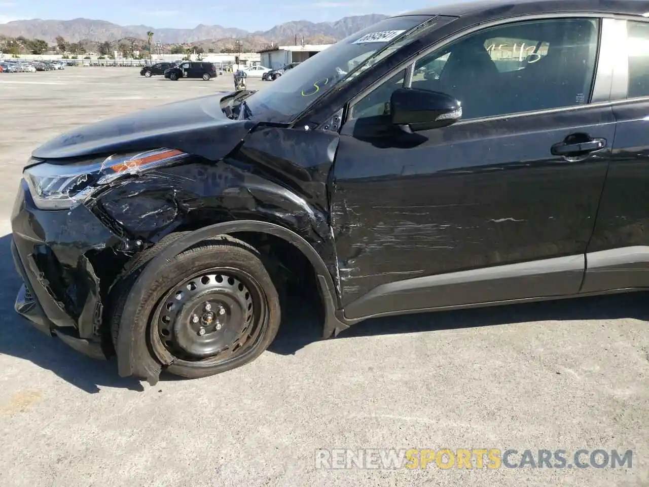 9 Photograph of a damaged car JTNKHMBX9M1122824 TOYOTA C-HR 2021