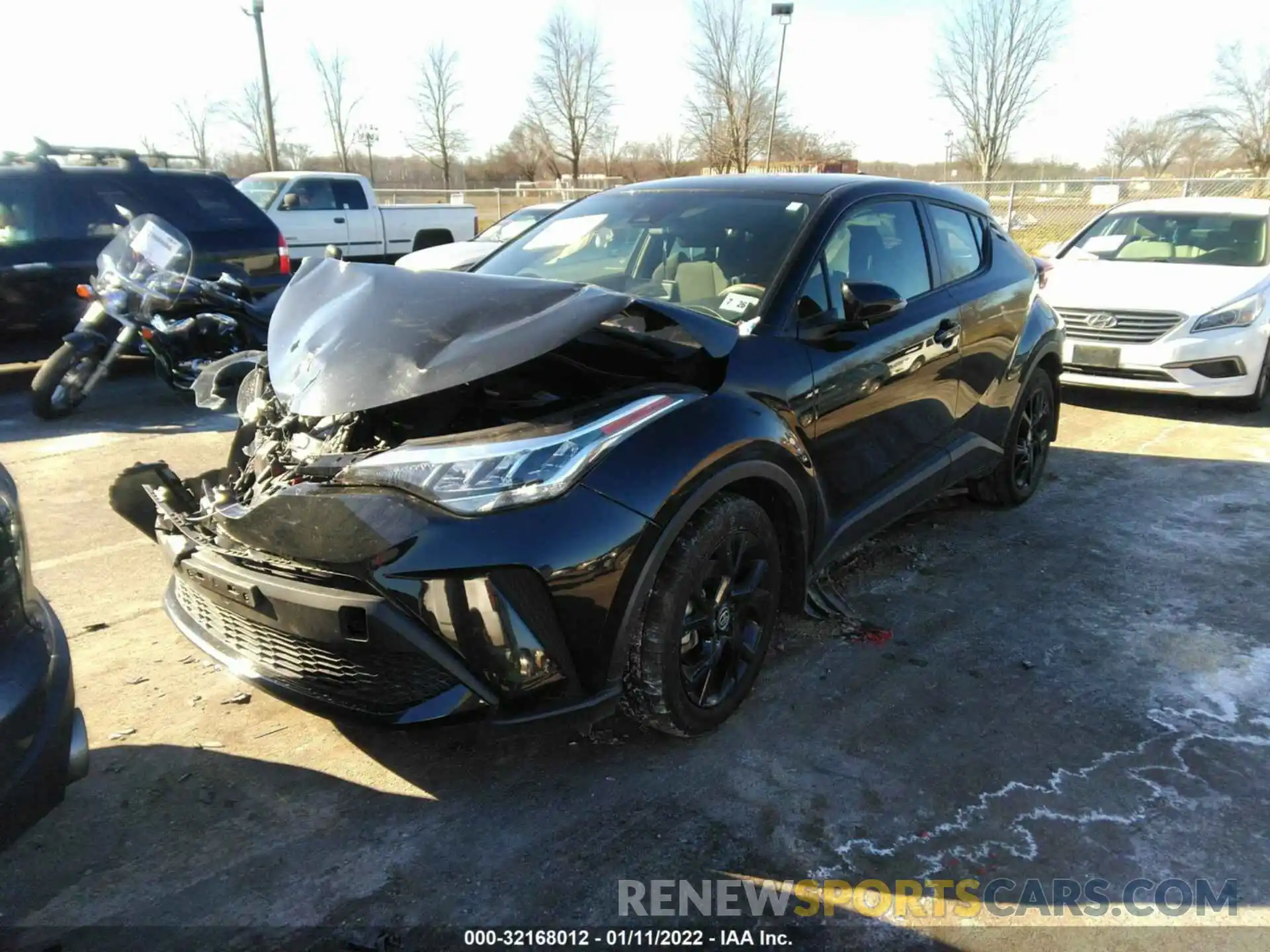 2 Photograph of a damaged car JTNKHMBX9M1125657 TOYOTA C-HR 2021