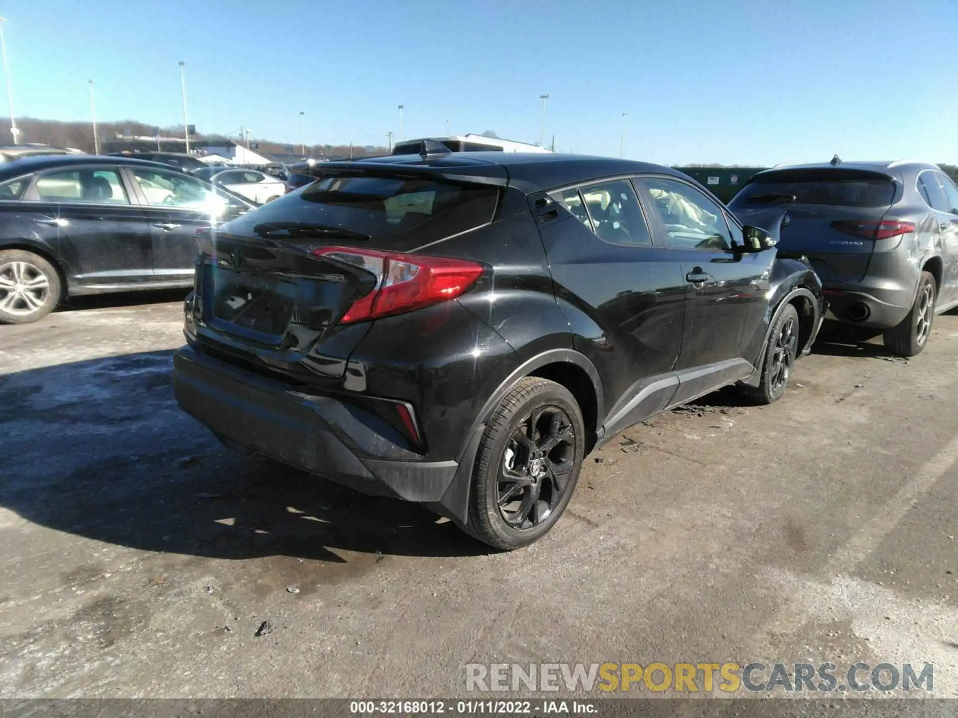 4 Photograph of a damaged car JTNKHMBX9M1125657 TOYOTA C-HR 2021