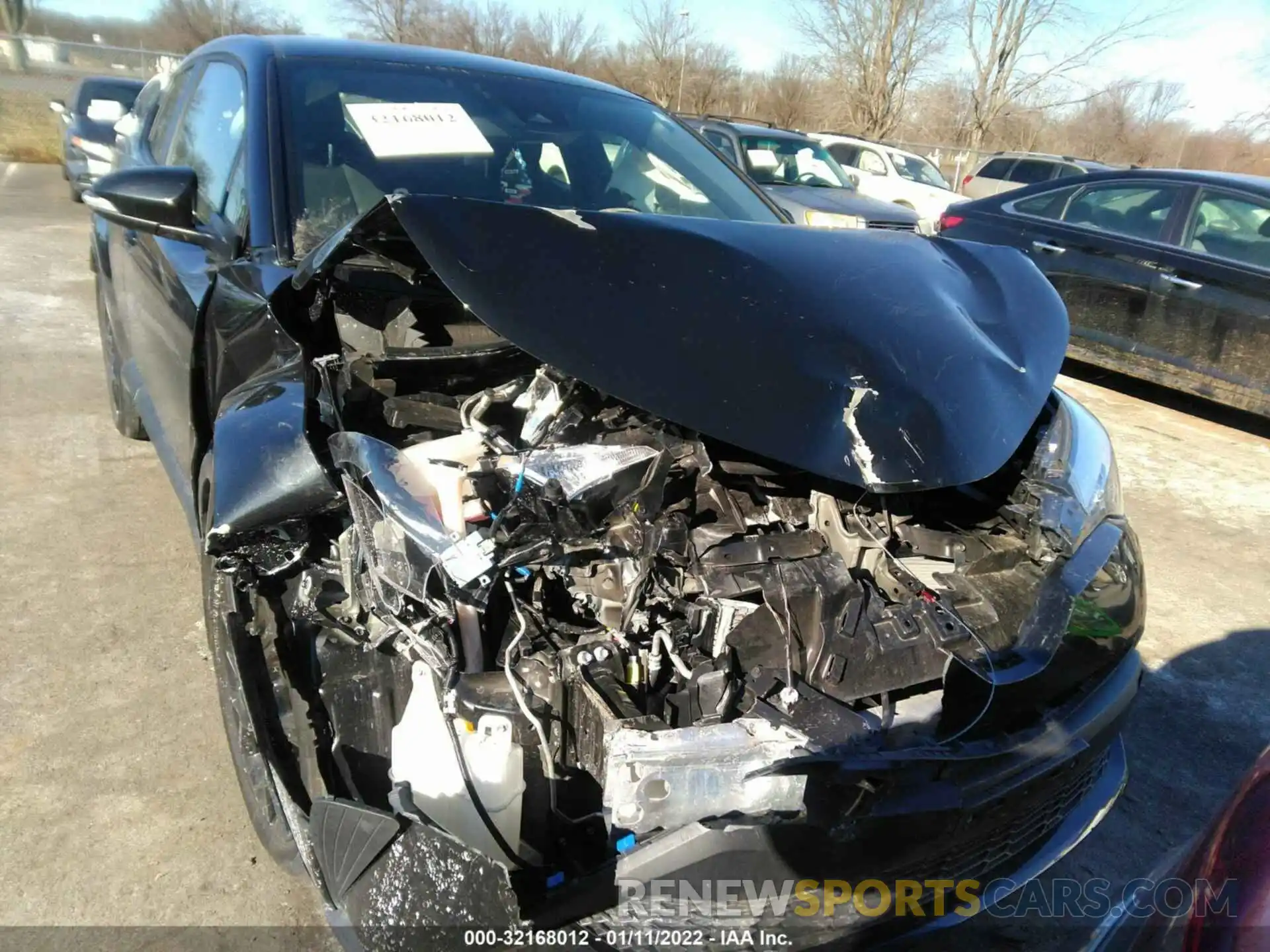 6 Photograph of a damaged car JTNKHMBX9M1125657 TOYOTA C-HR 2021